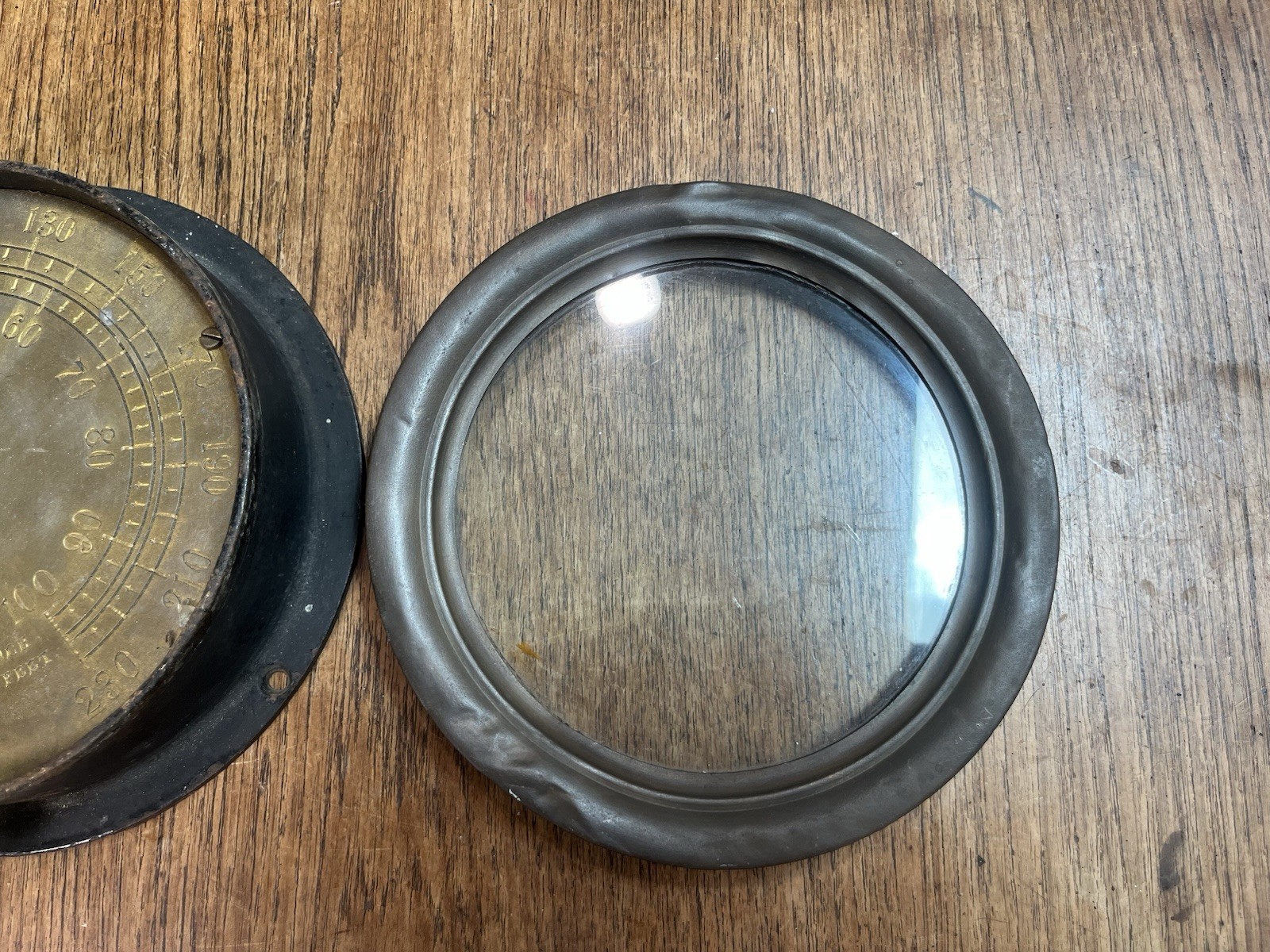 Antique American Steam Gauge Company Gauge Untested
