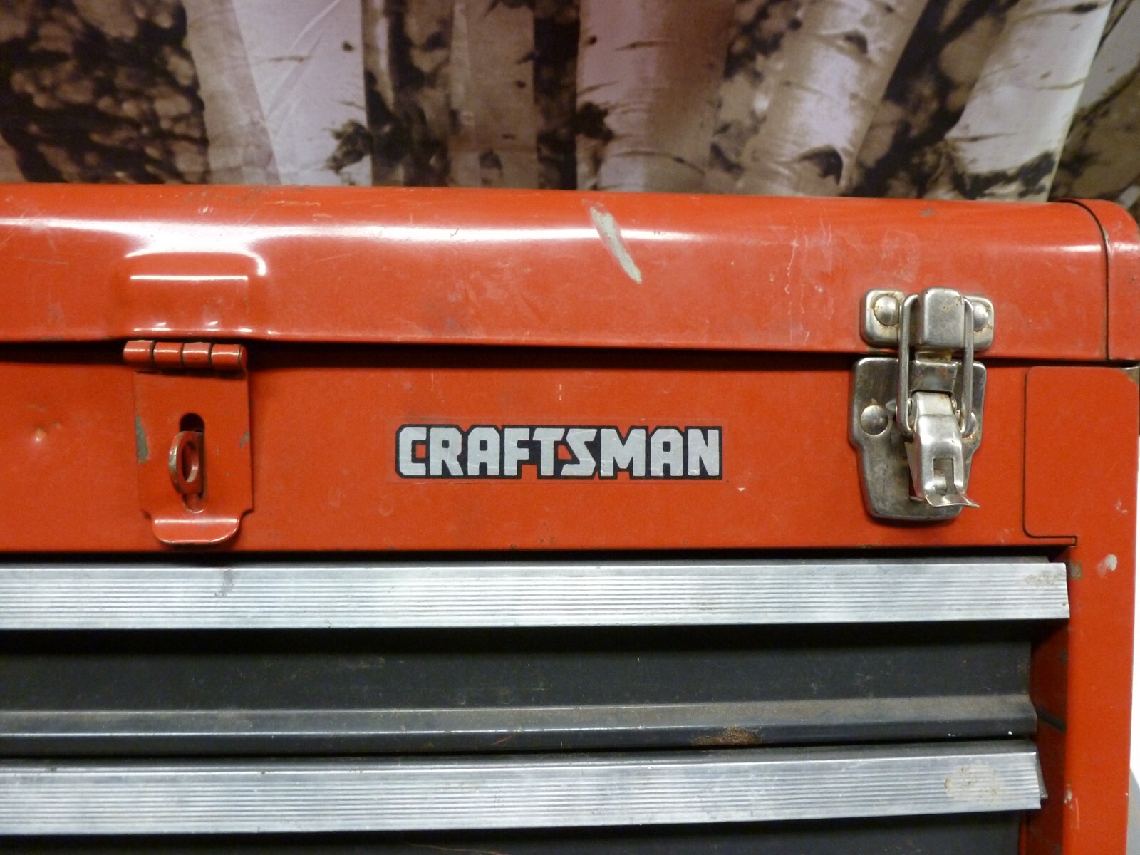 As-Is Craftsman Red 2 Drawer Tool Box 20-1/2″ X 8 1/2″ X 9 1/2″ tall