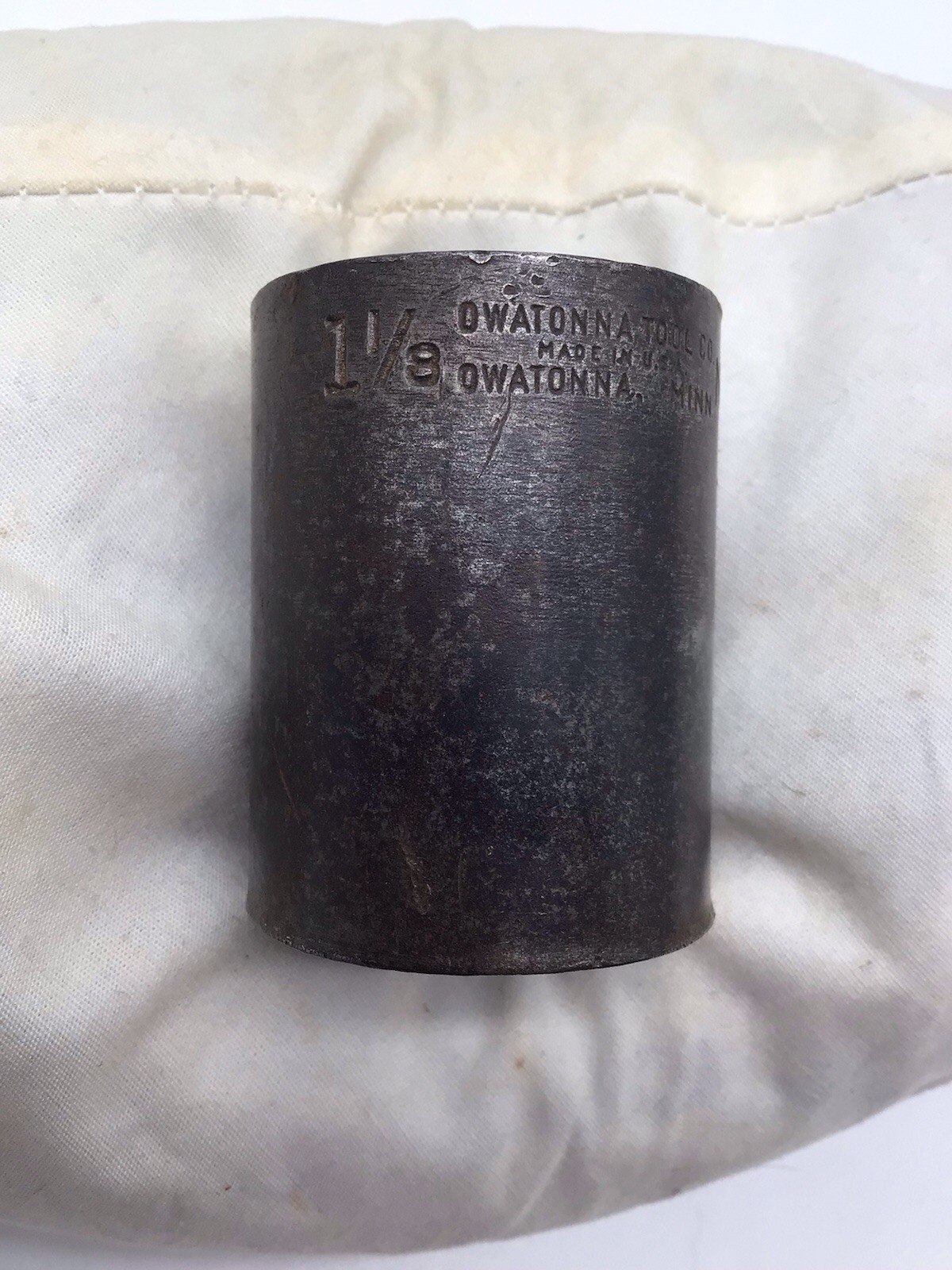 Owatonna Tool Co. Vintage Socket 1 1/8 by 3/4 Drive 12 Point No 336 USA Made