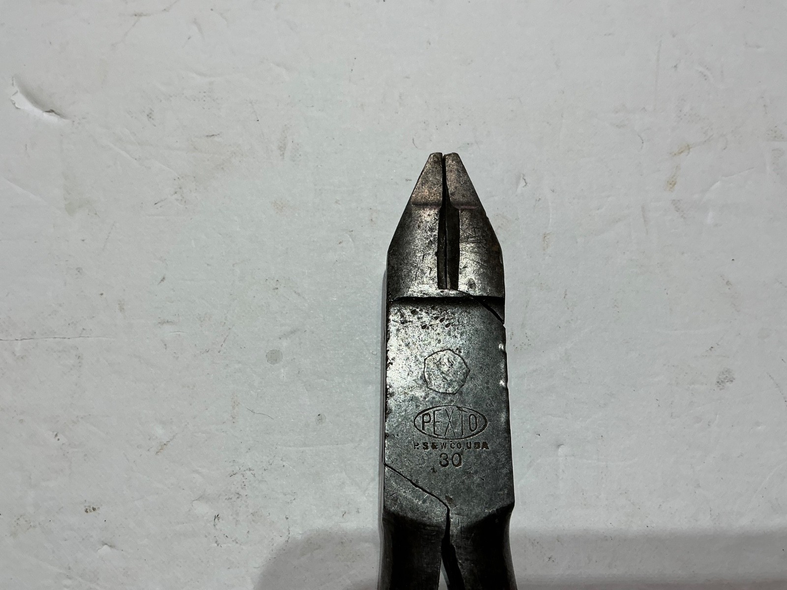 Vintage Pexto 30 8” Linemans Pliers P.S. & W Co. USA in good shape