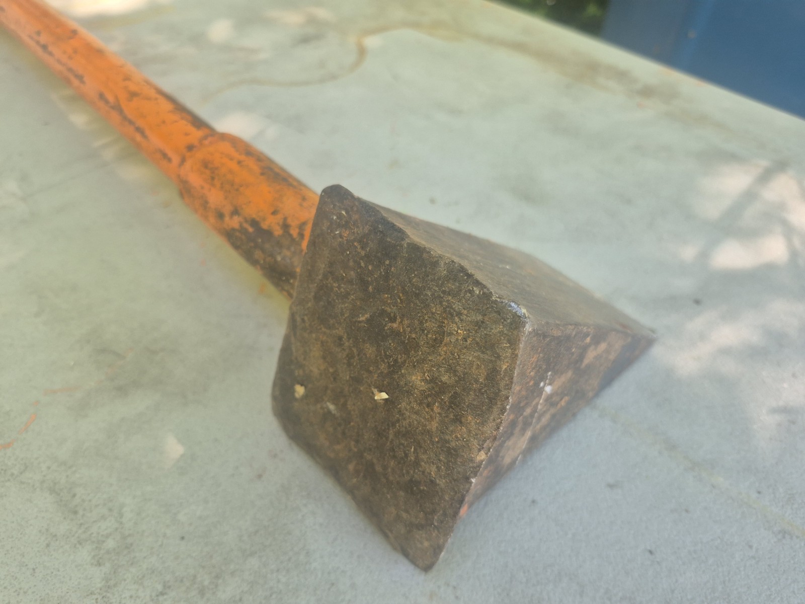 Vintage Maul 16 lb wood splitting forestry tool monster maul