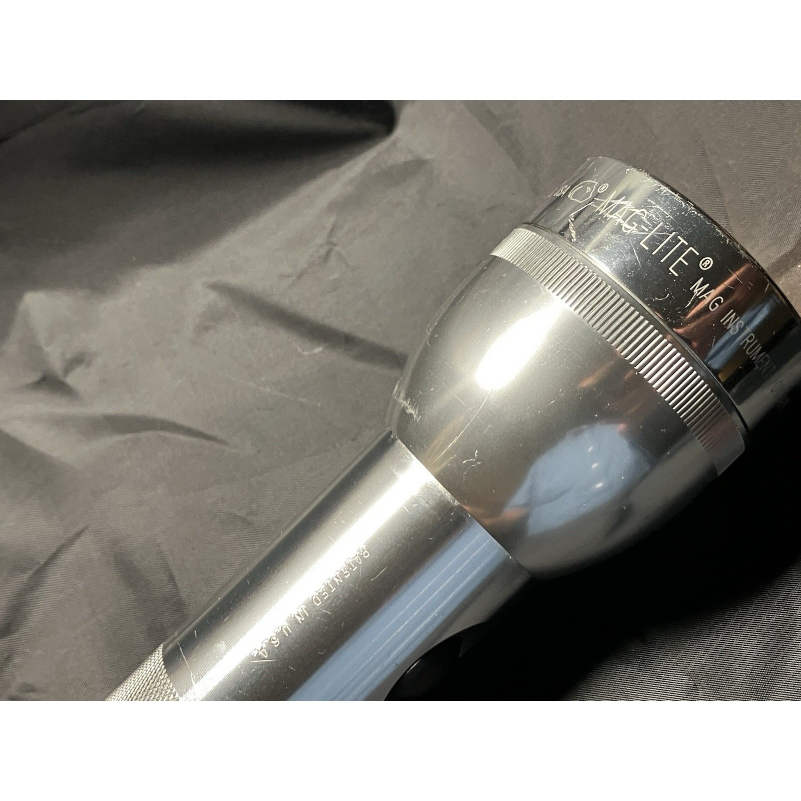 ALUMINIUM BIG MAG-LITE 3 D CELL(not included)TORCH Flashlight made in USA