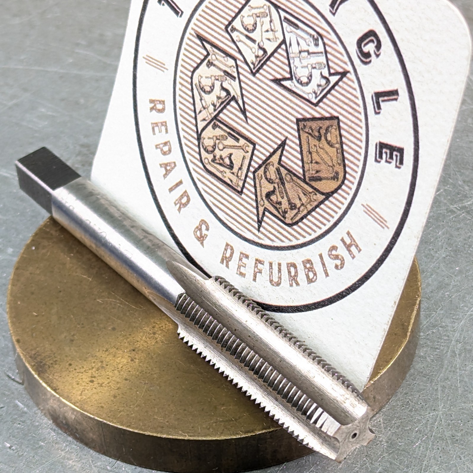 Regal Beloit 4-Flute Tap 7/16-24 NS HS Sharp! GH3 Plug USA Machinist Tool{949