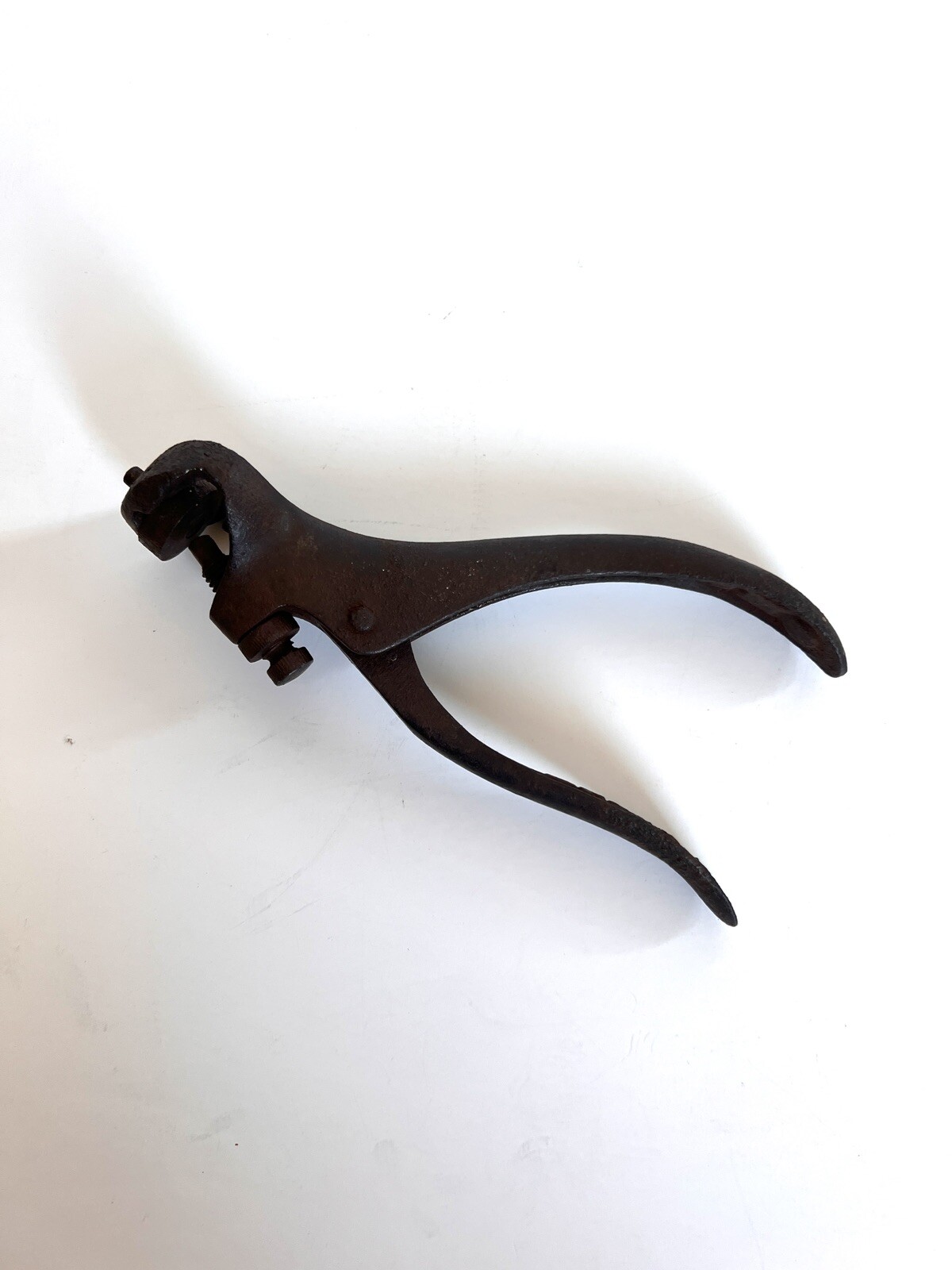 VTG CHAS MORRILL SPECIAL SAW TOOTH SET TOOL PLIERS PISTOL GRIP NEW YORK USA