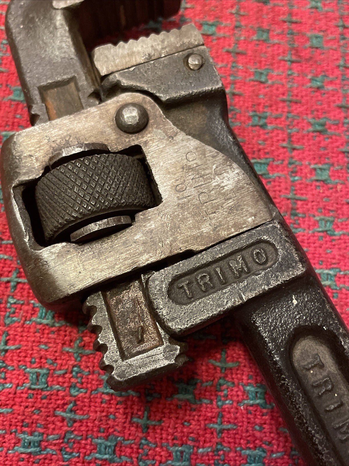 Vintage Trimco 10 Adjustable Pipe / Monkey Wrench USA 🇺🇸 Trimont Nice!