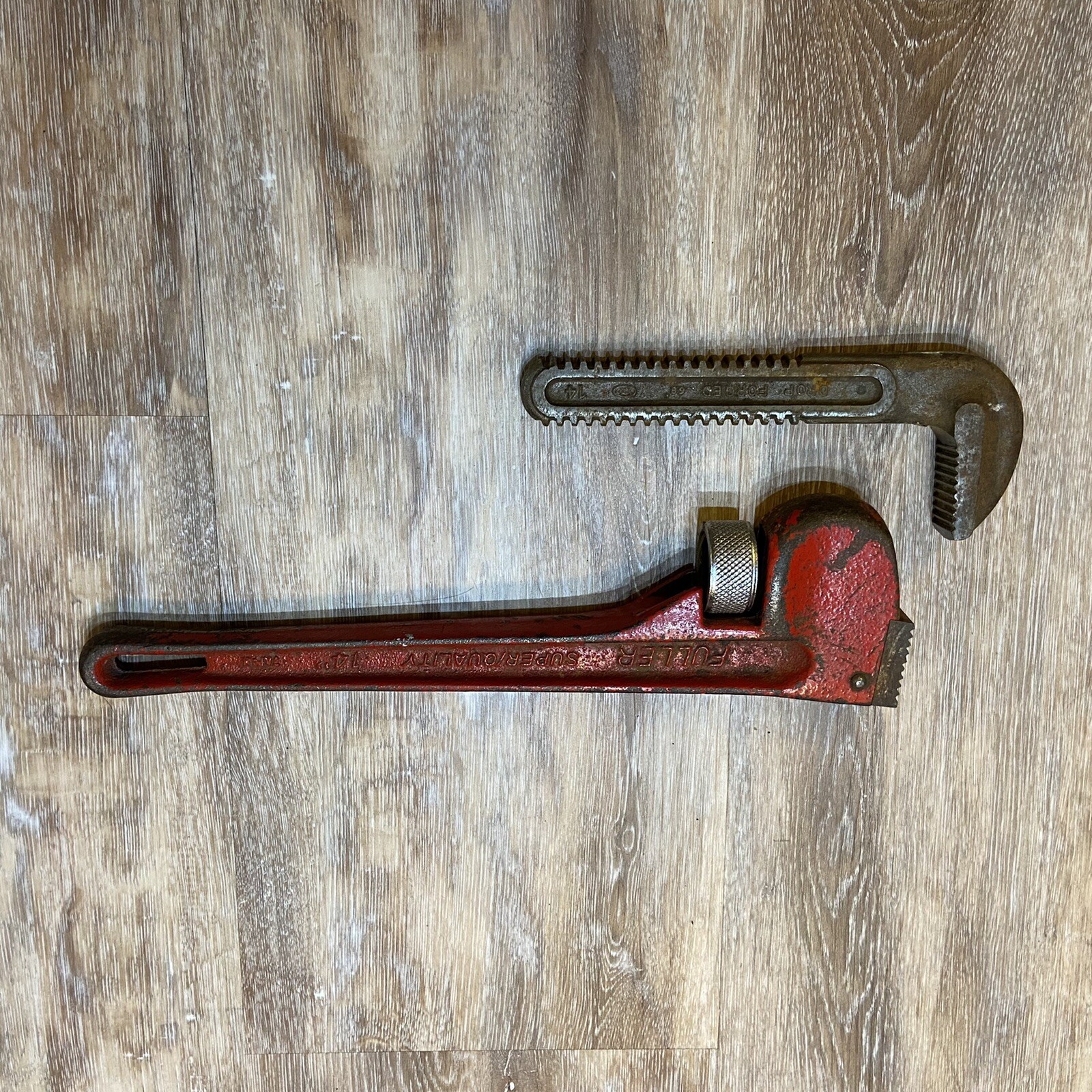 14″ Fuller PIPE WRENCH Super/Quality Adjustable Mechanics Wrench