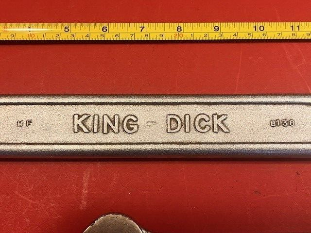 King Dick Whitworth Spanners Pair – B138 & A706 – British Made