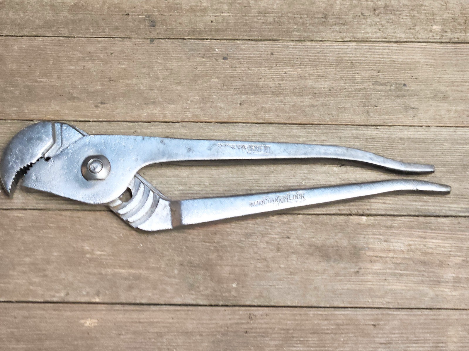 Vintage Channellock No. 410 Champion Dearment Pliers Parrot Head Pliers Nut Bust