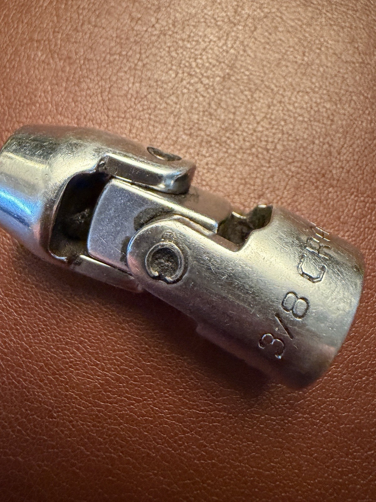 VINTAGE CRAFTSMAN =V= 3/8” Drive SWIVEL FLEX HEAD SOCKET 3/8″, 12 POINT (t46)