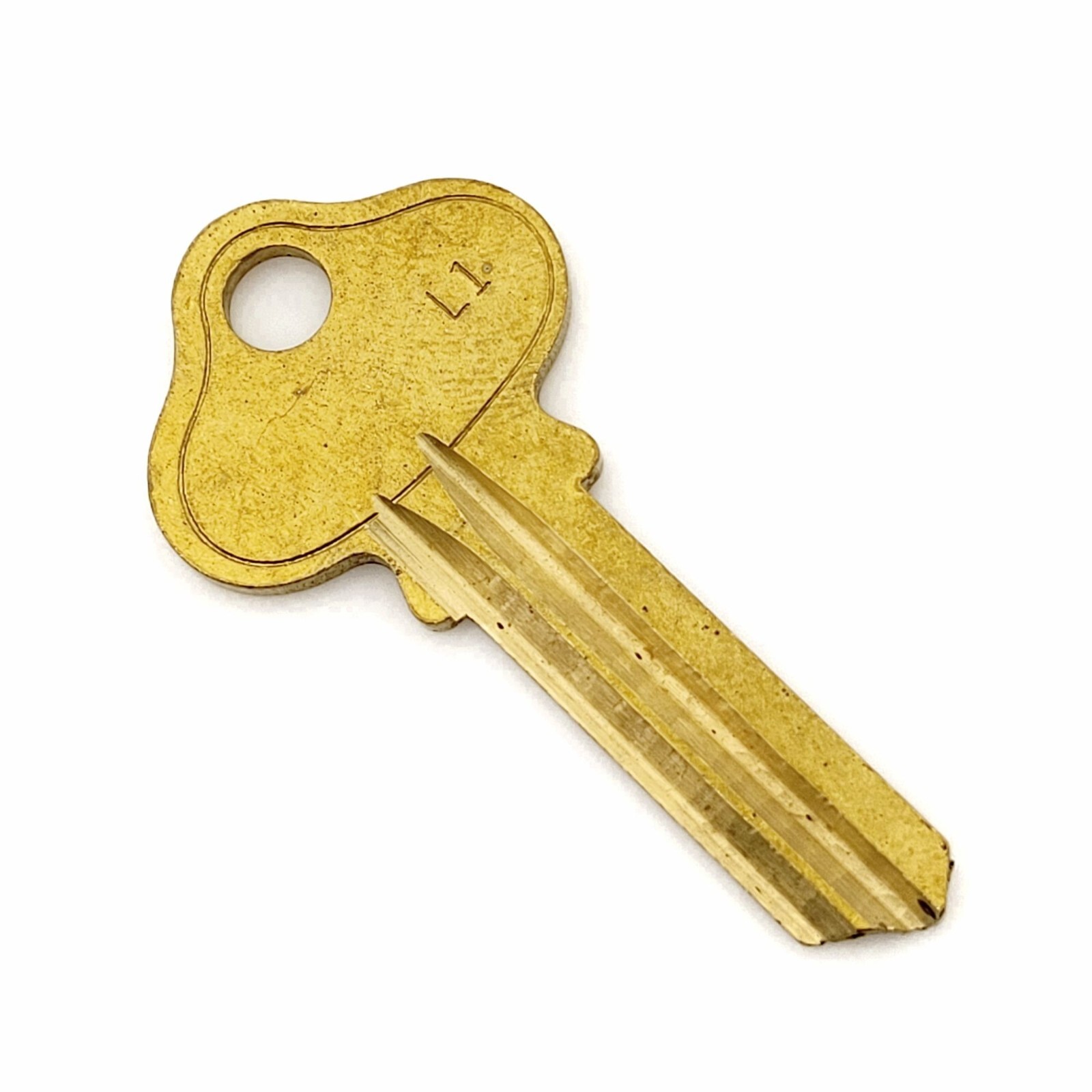 Uscan Lot of 37 L1 (B308 5 Pin L1) Brass Key Blanks Fits Lockwood New Old Stock
