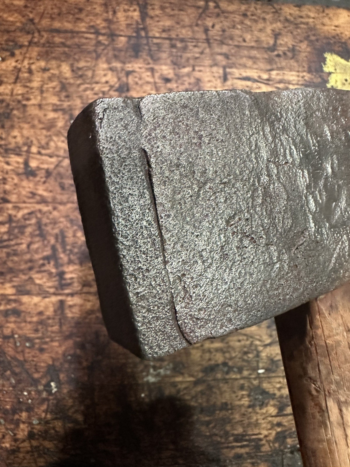 Vintage 3.3 lb Mason/Stone Hammer Hand Made Blacksmith Hammer