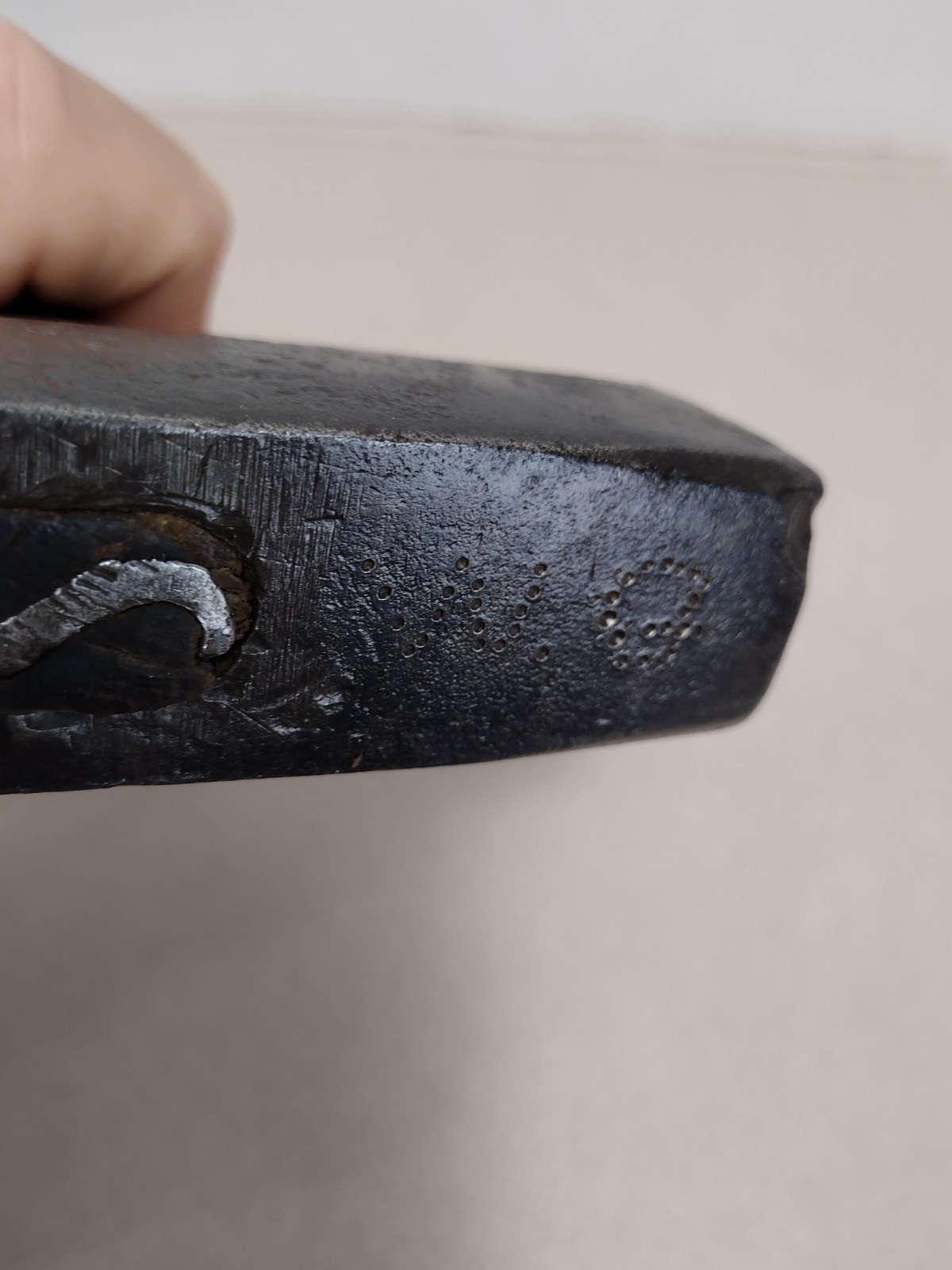 Vtg Hammer Cross Peen 1lb 9oz total Wooden Handle Blacksmith Mechanic (Lot v424)