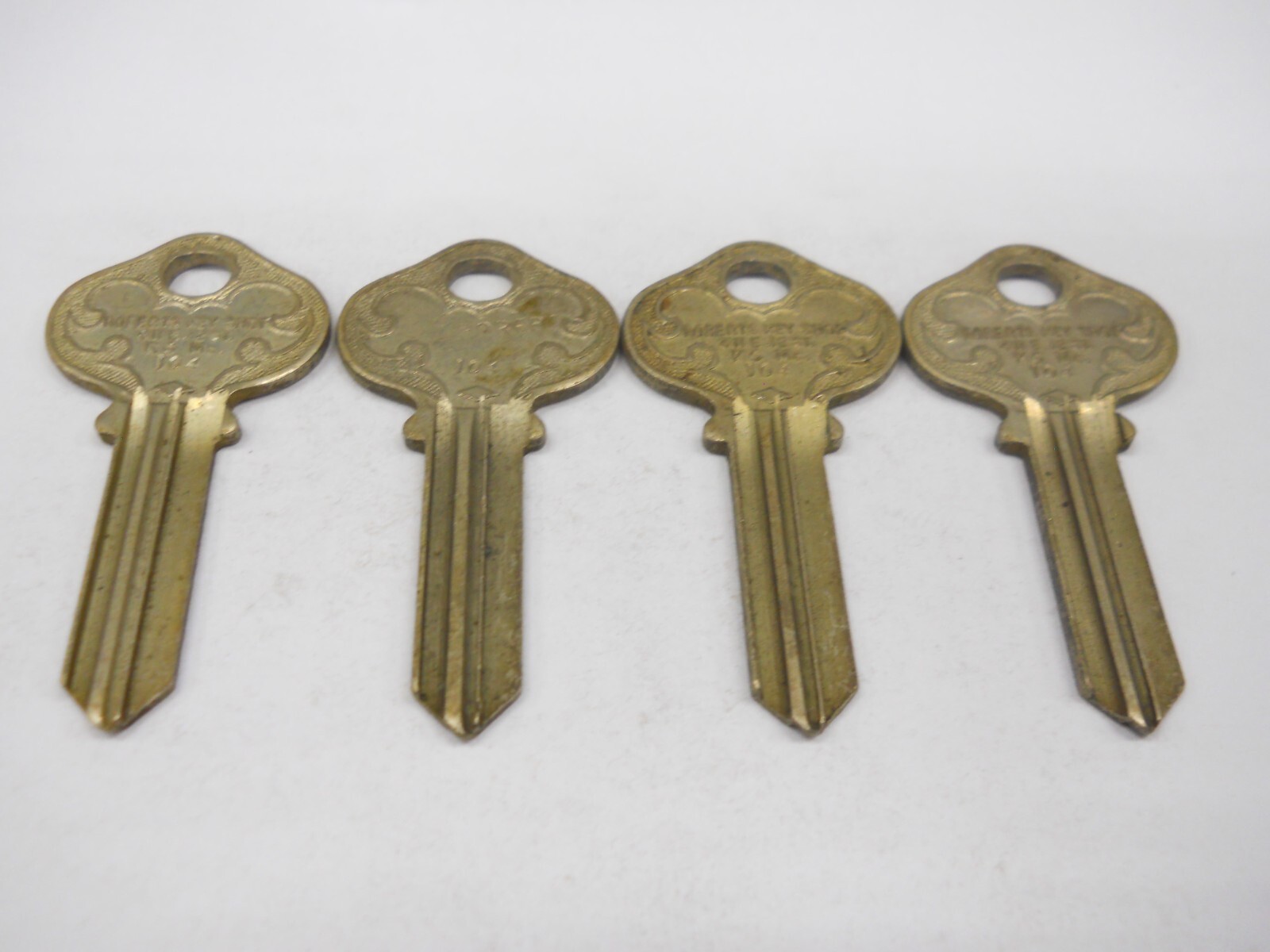 Keil 104 Key Blank Fits Sargent locks 1008C STAMPED #2 Lot of 4