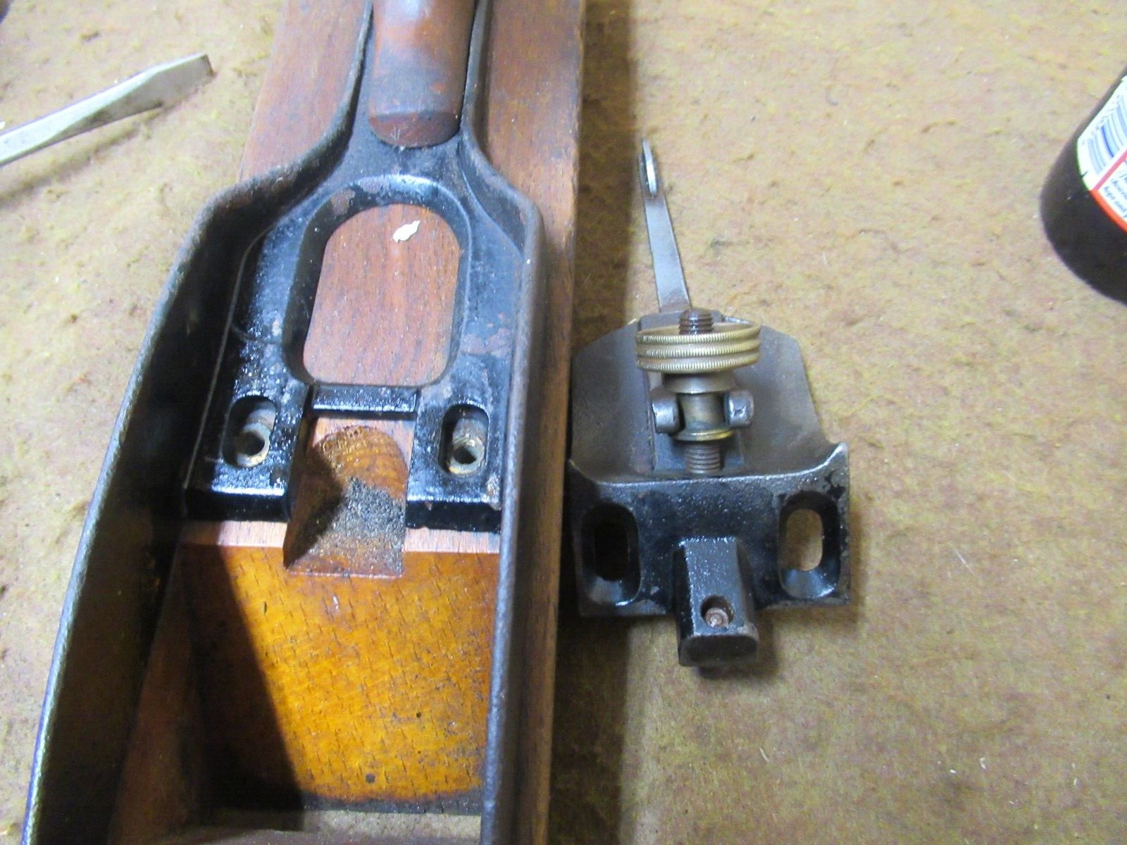 Stanley 27-1/2 Wood Bott Plane,Frog Assy(ONLY)2-1/4″,1909-35~GD+🤠S11.13.22RL