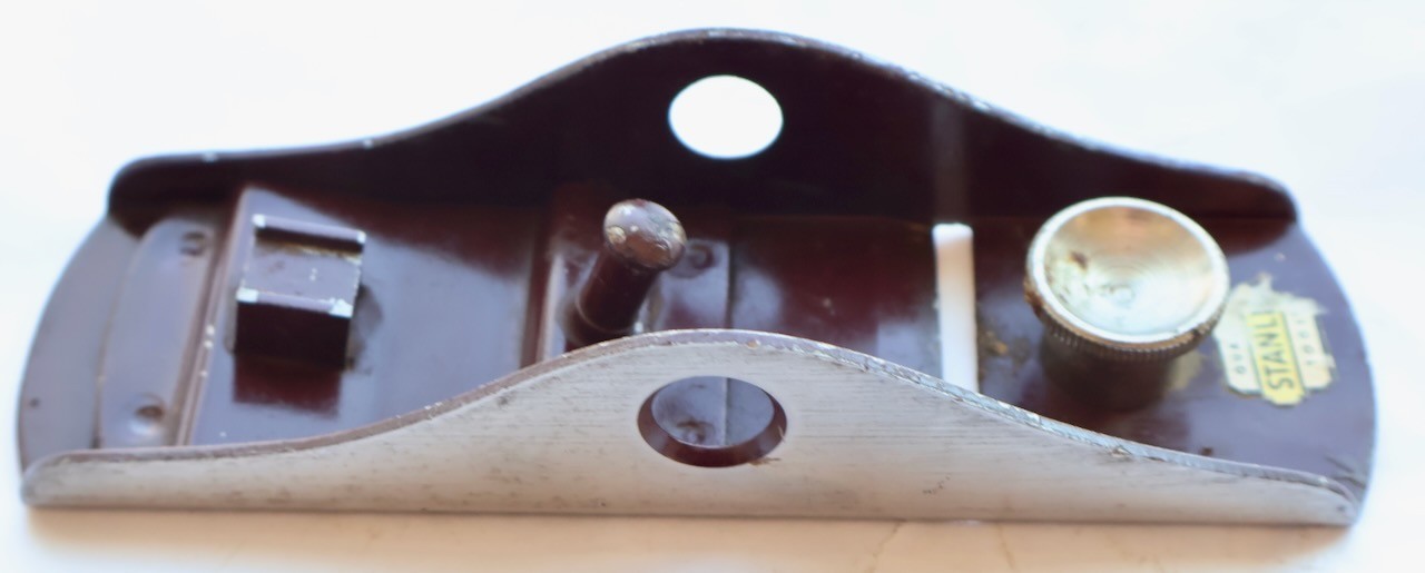 6.25″ Stanley No. 118 Maroon Color Block Plane Body / Mountain Top Tools