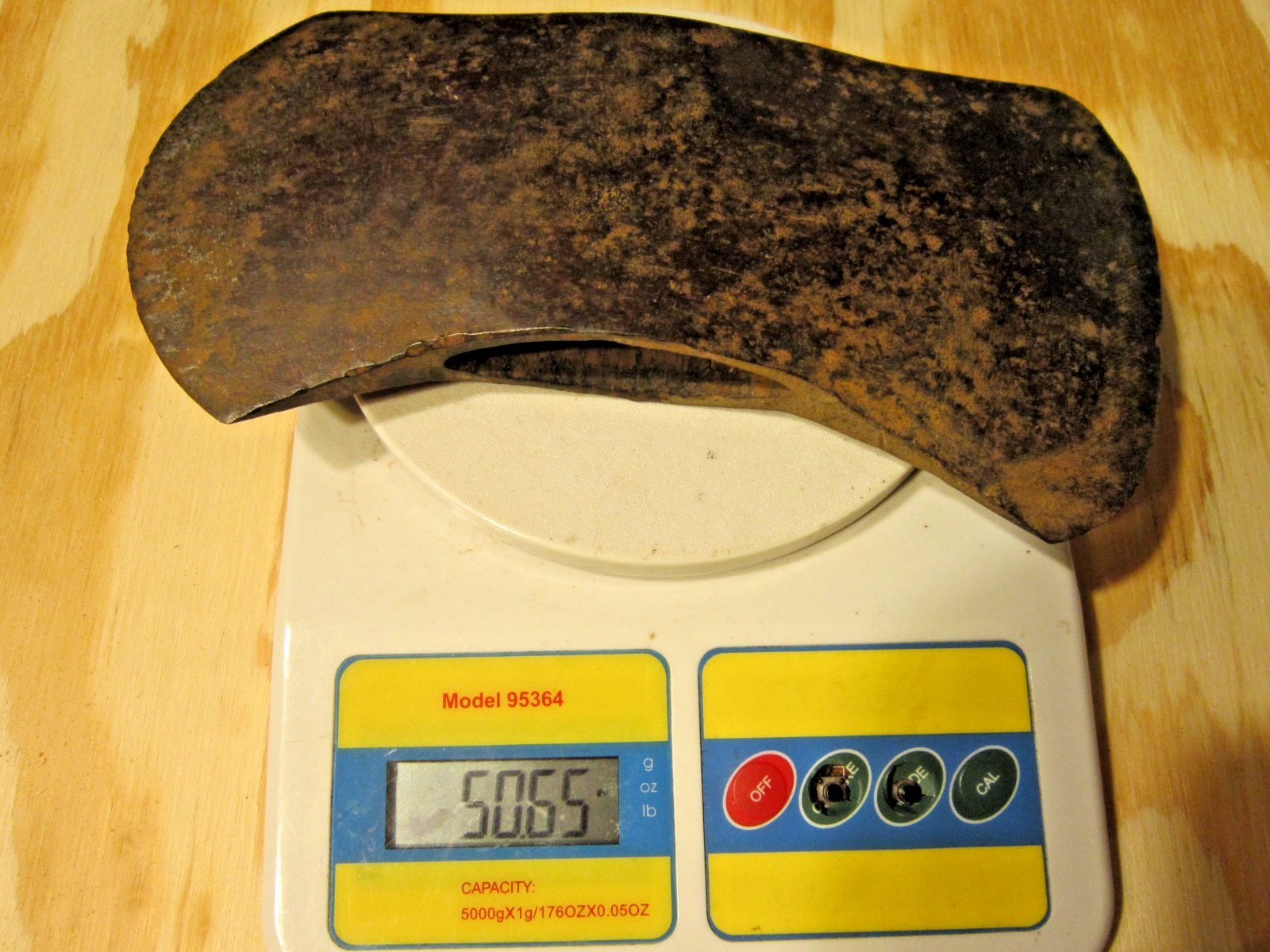 Vintage MASTERCRAFT Coast to Coast Stores DOUBLE Bit Axe Head 3 lbs 3 ozs