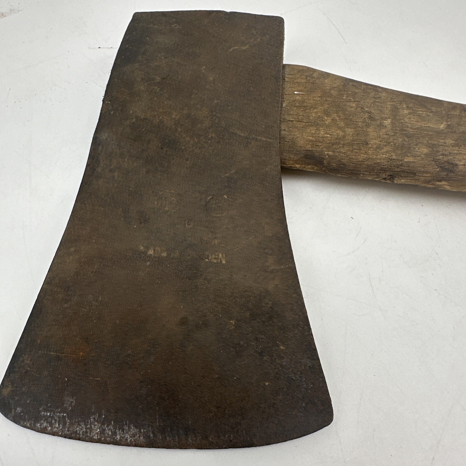 Real! Vintage Hults Bruk SA-8 Agdor Hatchet Axe Sweden 1-1/2 1.5 Unrestored