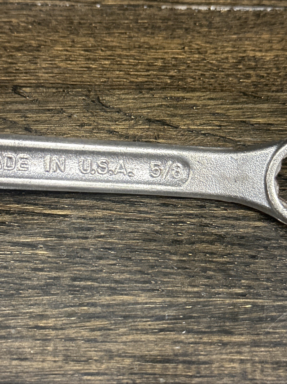 Vintage Forged Steel Made In USA 11/16 X 5/8