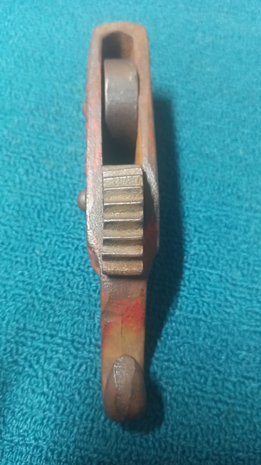 Vintage Jiffy Pulley Co. Winona Lake Indiana Rope Block Tackle