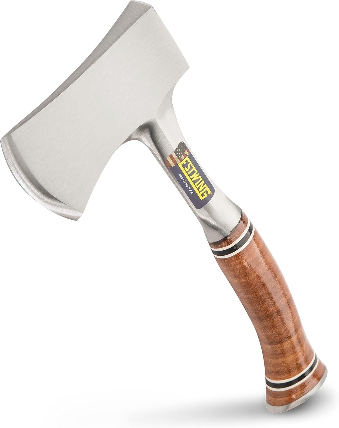 Compact Camping Hatchet – Genuine Leather