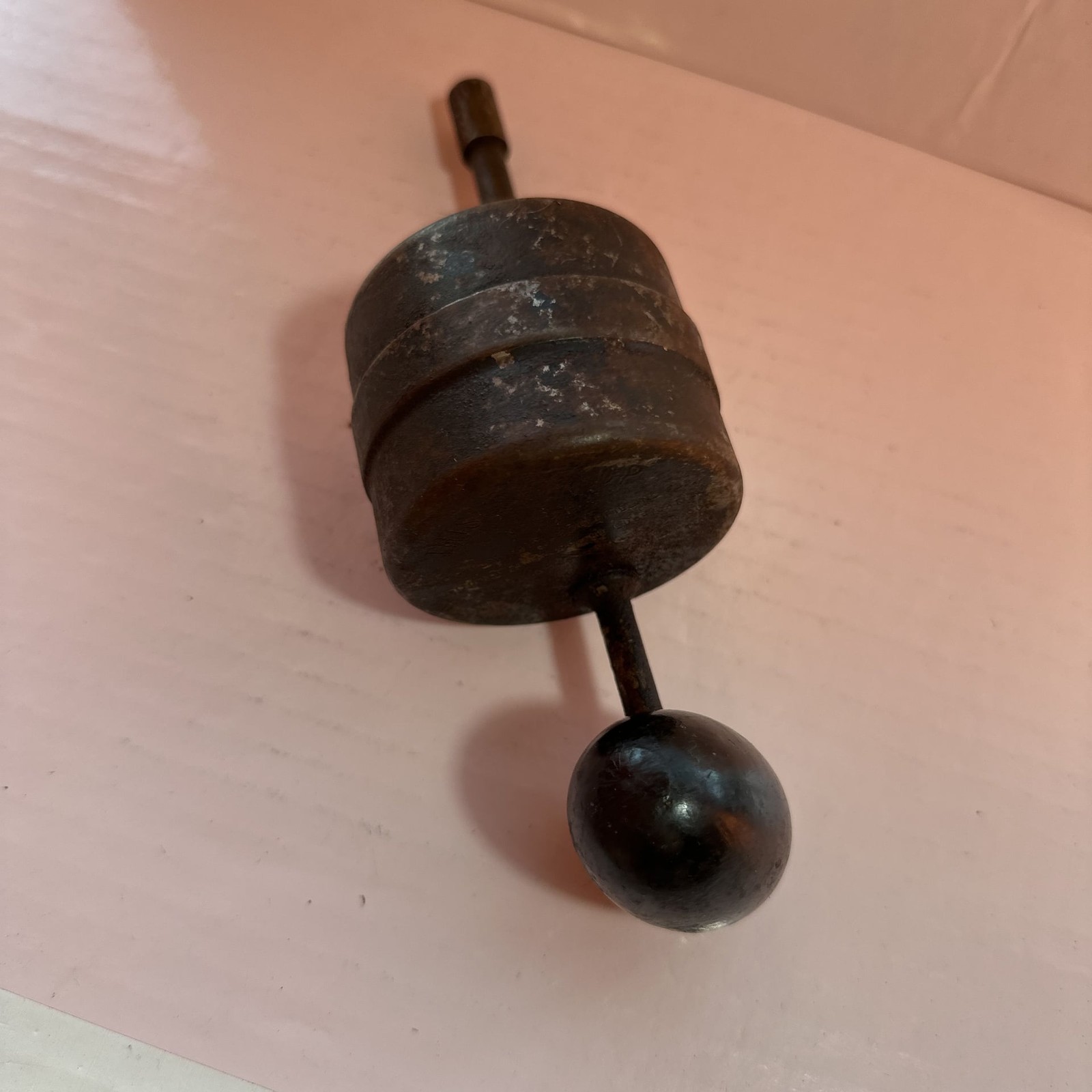 Vintage Hand Crank Reciprocating Valve Grinder