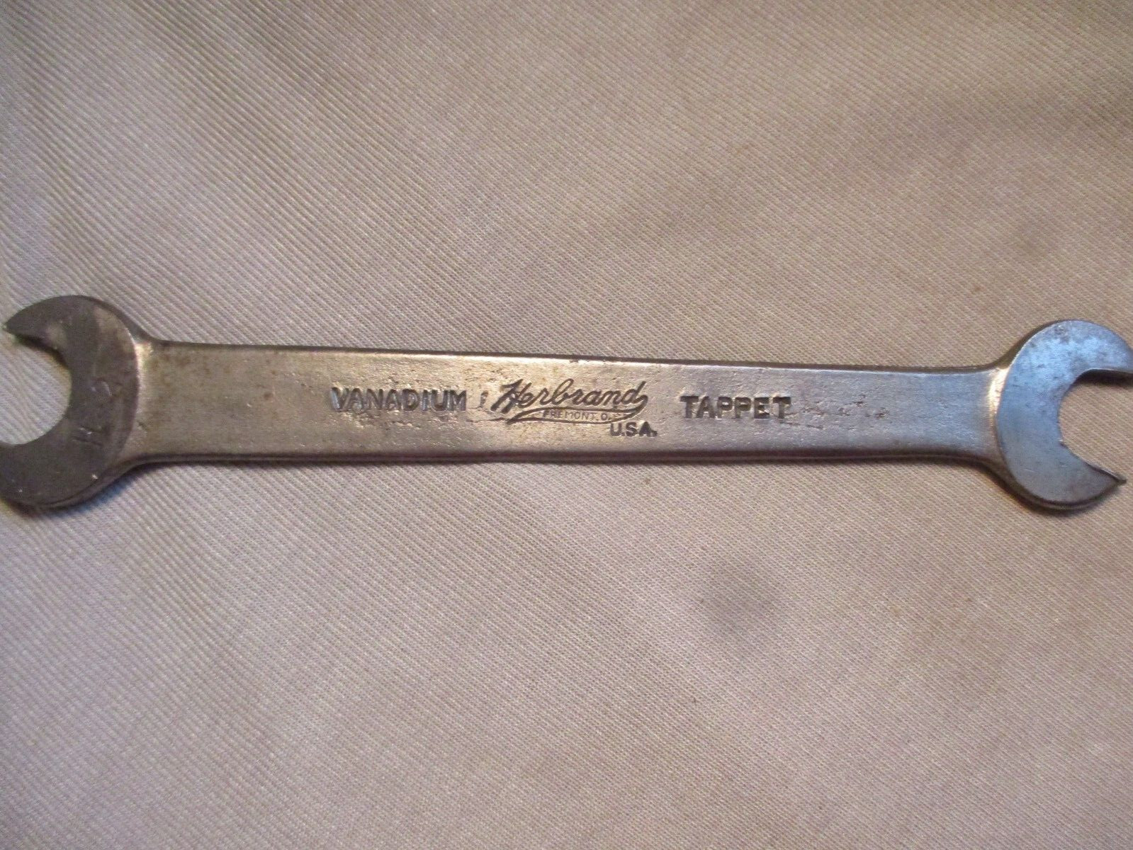 HERBRAND TAPPET WRENCH H2 9/16″ X 1/2 DBL OPEN END WRENCH USA MADE