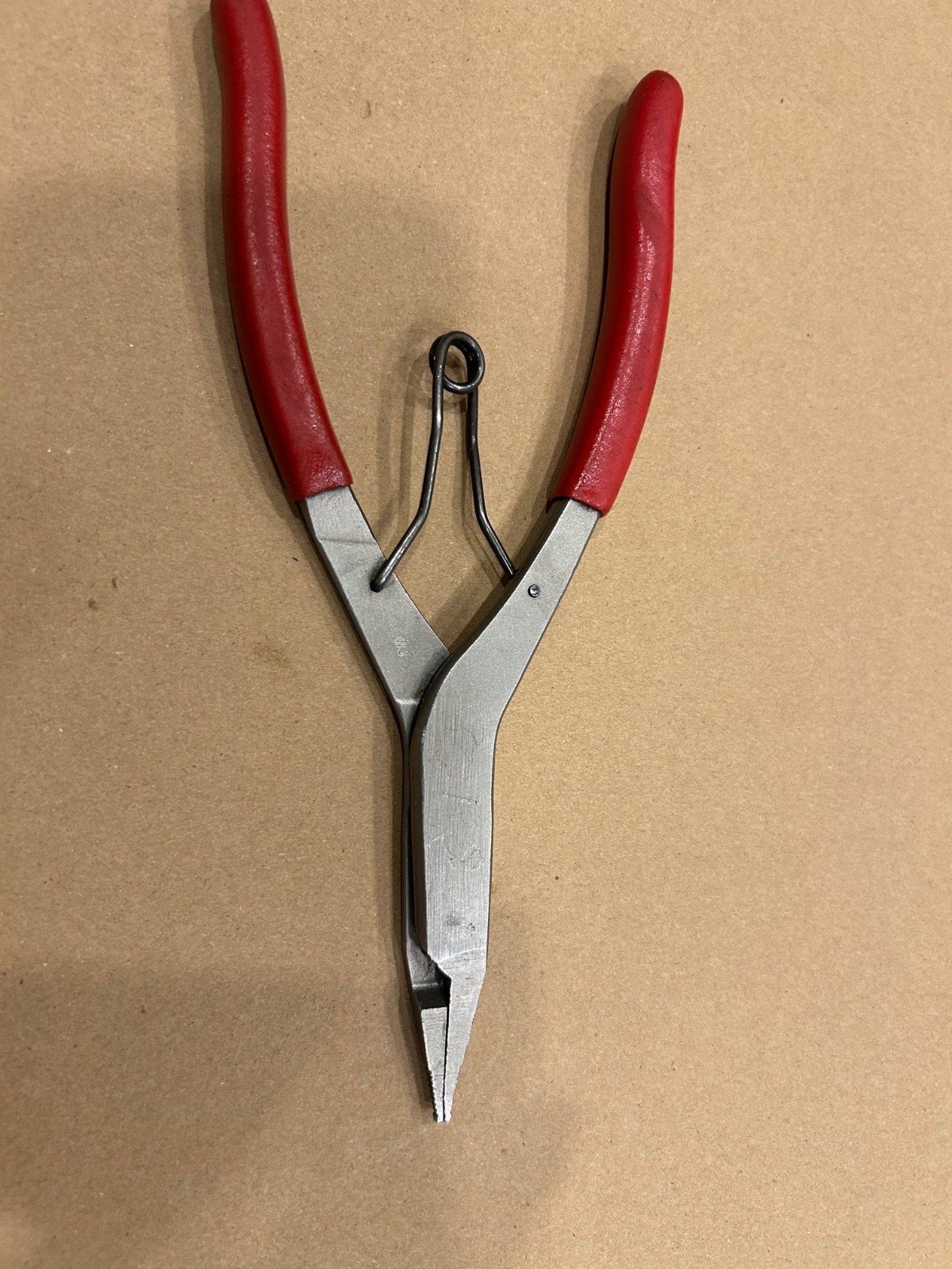 Snap-on SRP3B Spring-Loaded Straight Tip Transmission External Snap Ring Pliers