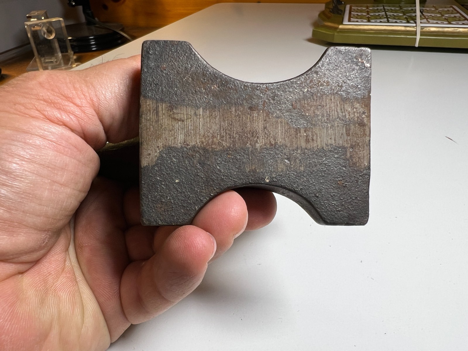 Vintage Mini Machinist Bench Anvil Steel Jeweler Watchmaker Hobby Blacksmith