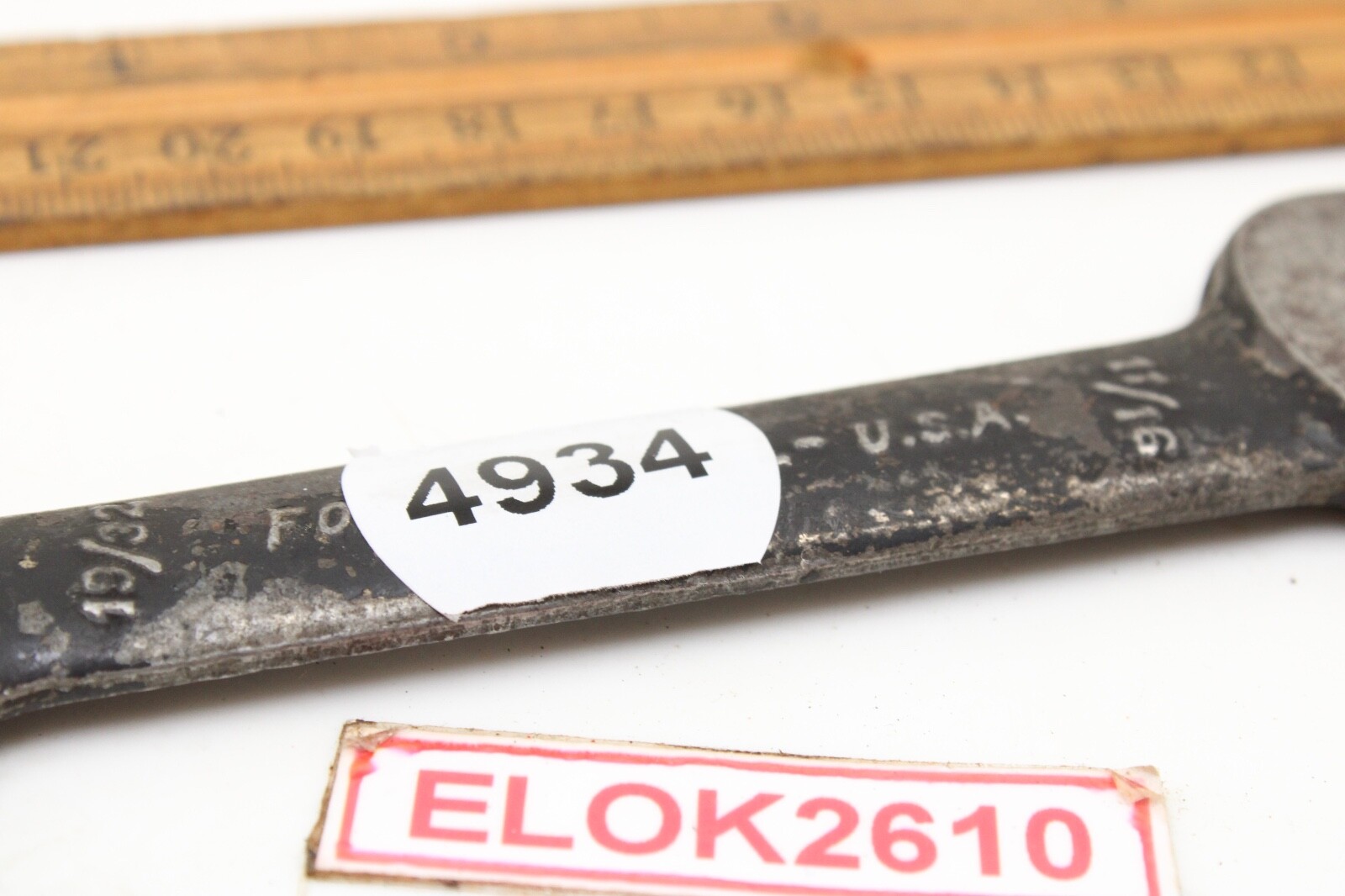 Lakeside 15mm-18mm 11/16″ x 19/32″ Double Open-end Wrench 5.75″ USA Vintage
