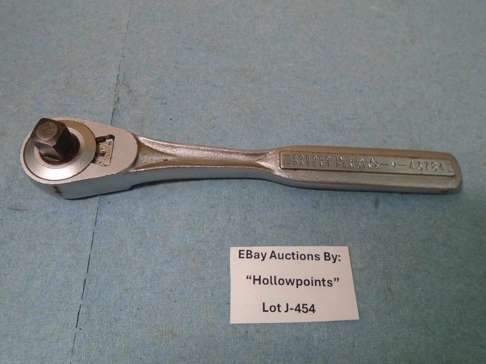 Craftsman USA V Date 3/8″ Ratchet w/ Alloy Selector & Push Release #43784 J454