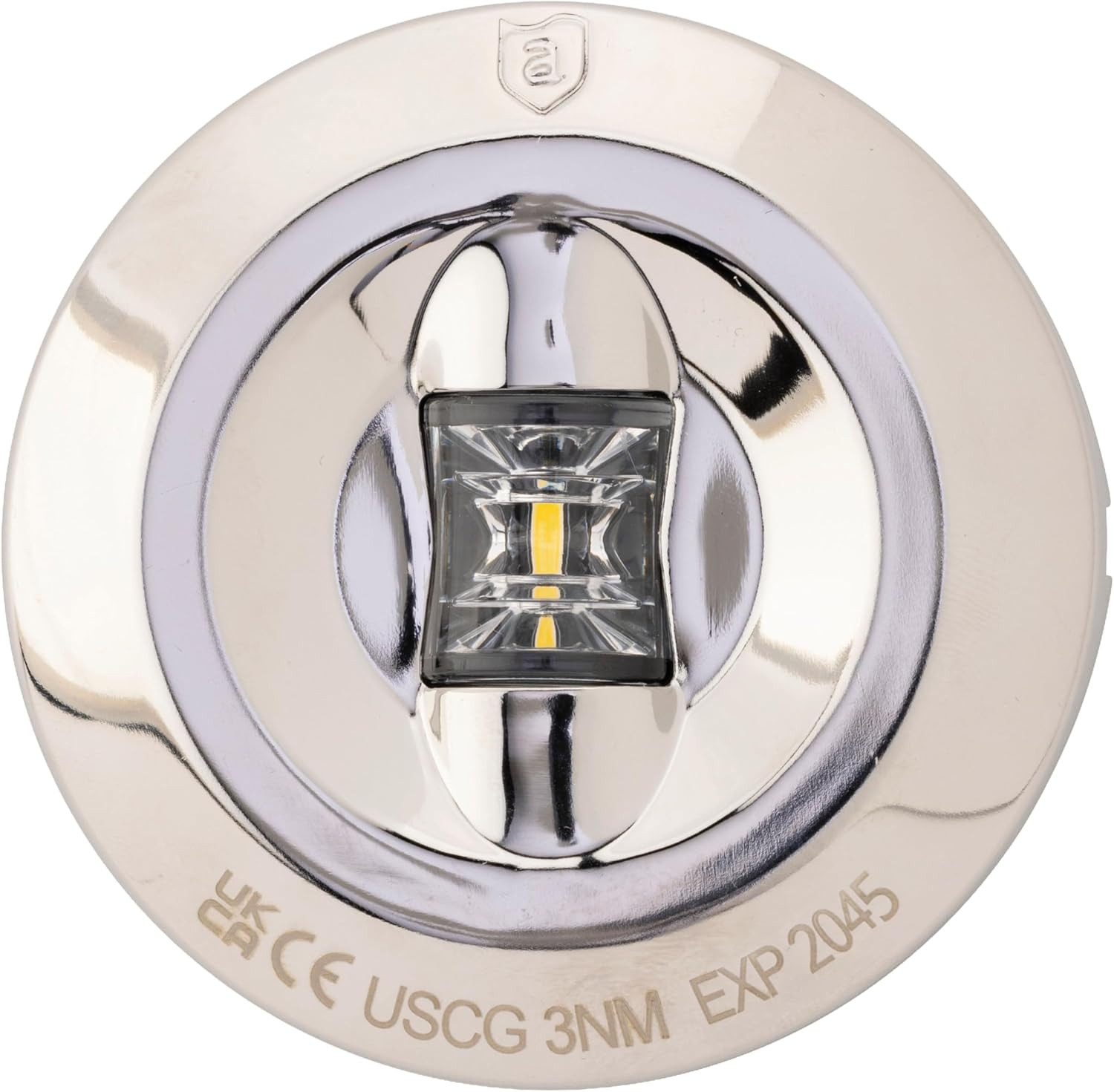6556-7 Universal Watertight Marine Boat LED round 3 Nautical Mile Transom Light