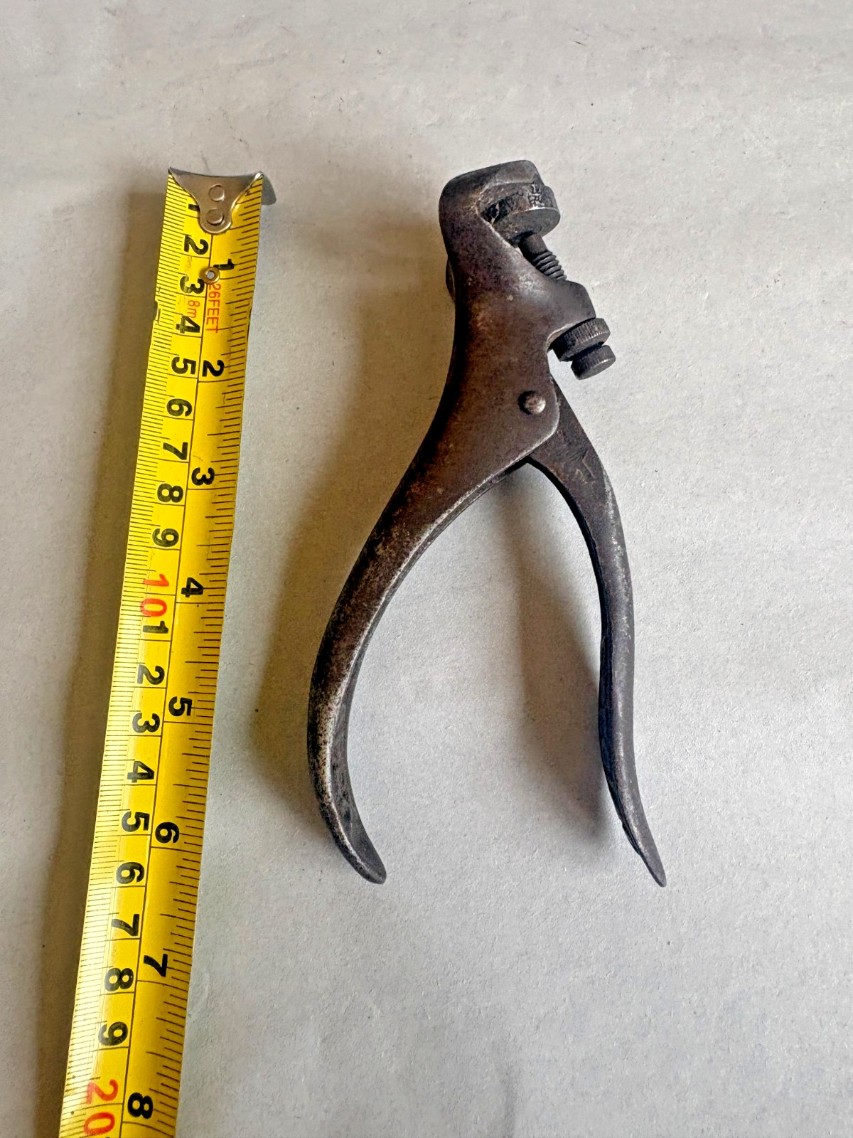 VINTAGE CHAS MORRILL SPECIAL SAW SET ANTIQUE TOOL MADE IN USA