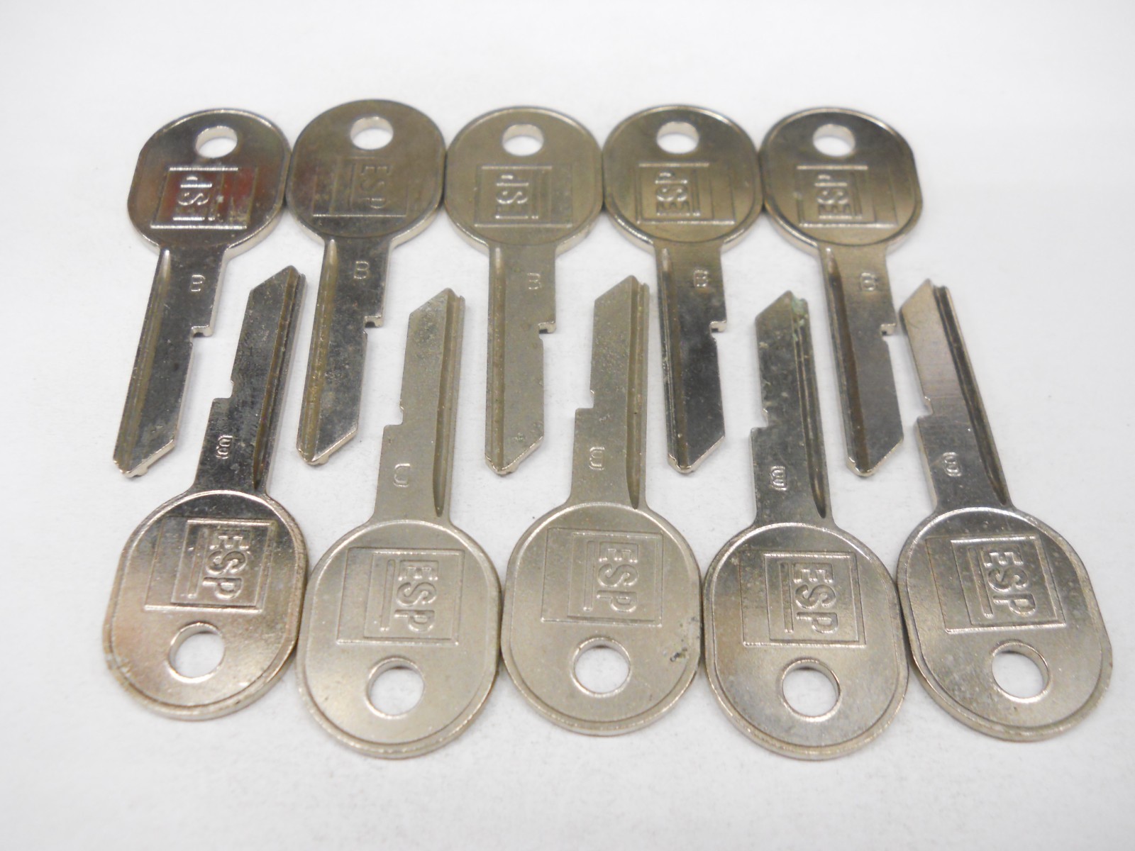 ESP B49 Key Blank Fits GM B Cadillac GMC Buick Oldsmobile Lot of 10