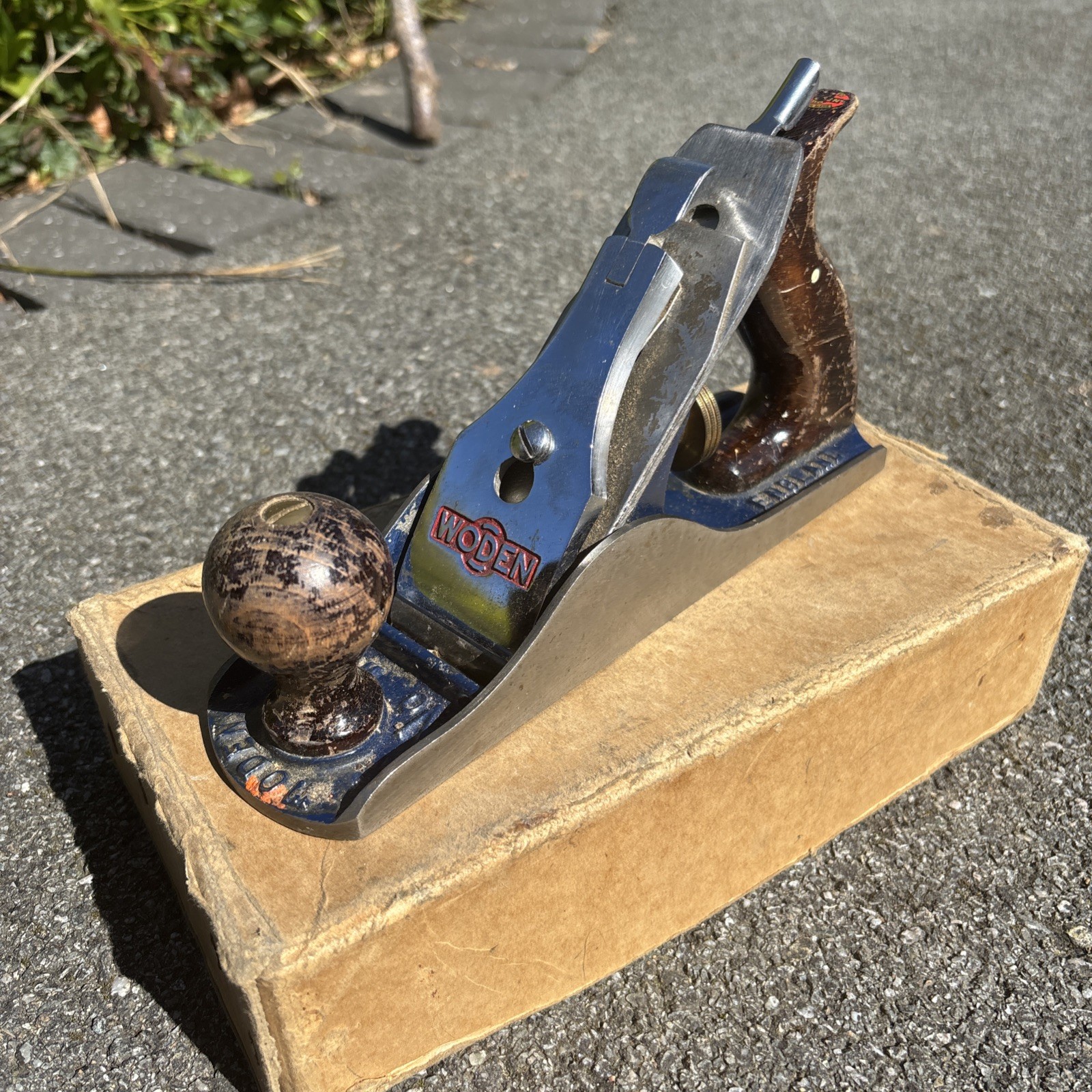 Superb Vintage WODEN No 4 (W4) Smoothing Plane, British Made