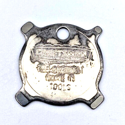 Sears Craftsman 4 Way Pocket Screwdriver Tool Made in USA Vintage Key Fob