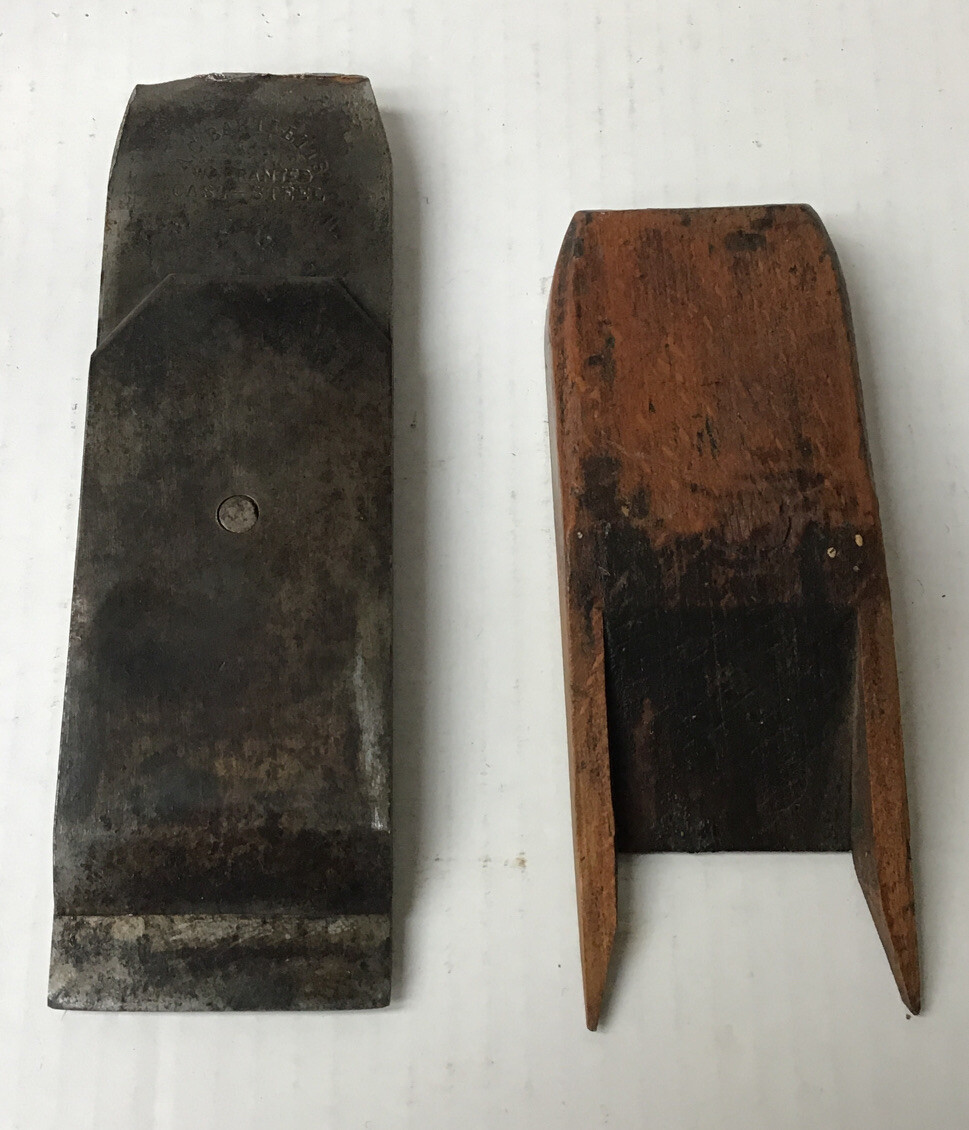 Vintage A C Bartletts Ohio Planes Wood Plane Stamped 13 Cutter 2 1/4” #kc20