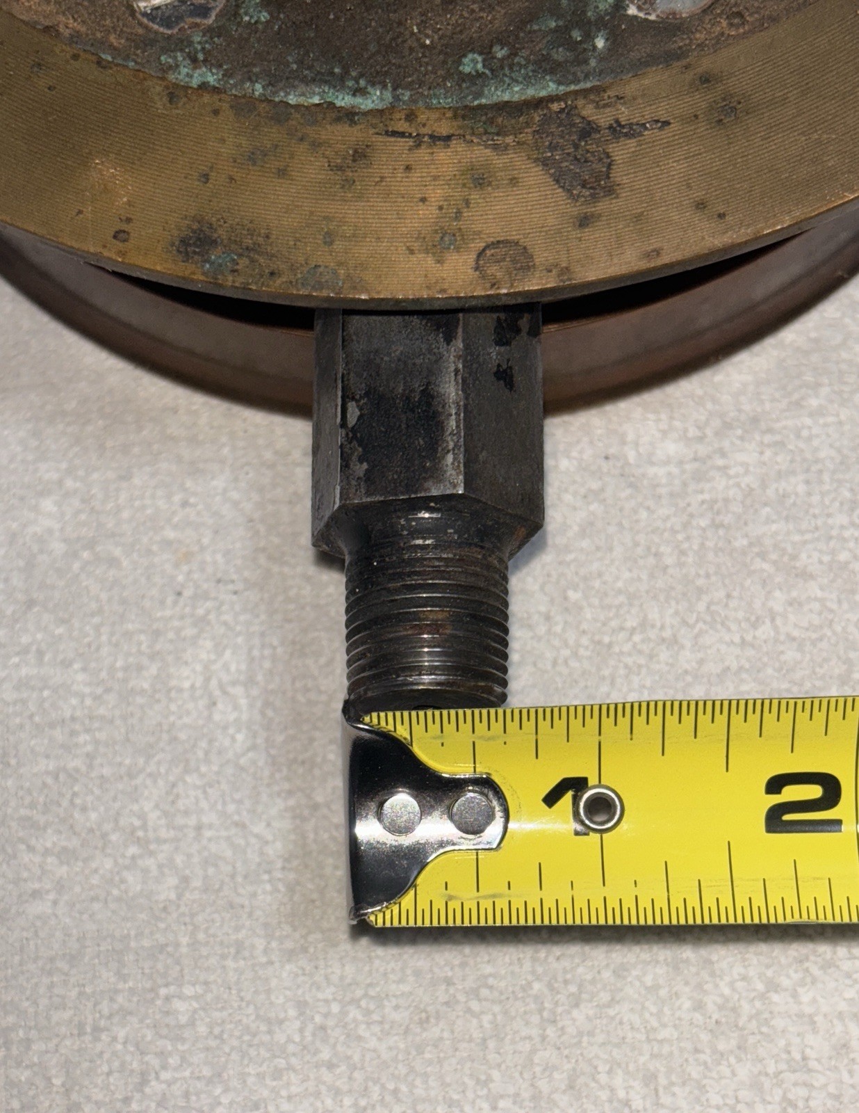 1945 Crosby Windlass Brass Gauge-Ship/Boat Anchor Winch Motor Nautical Steam