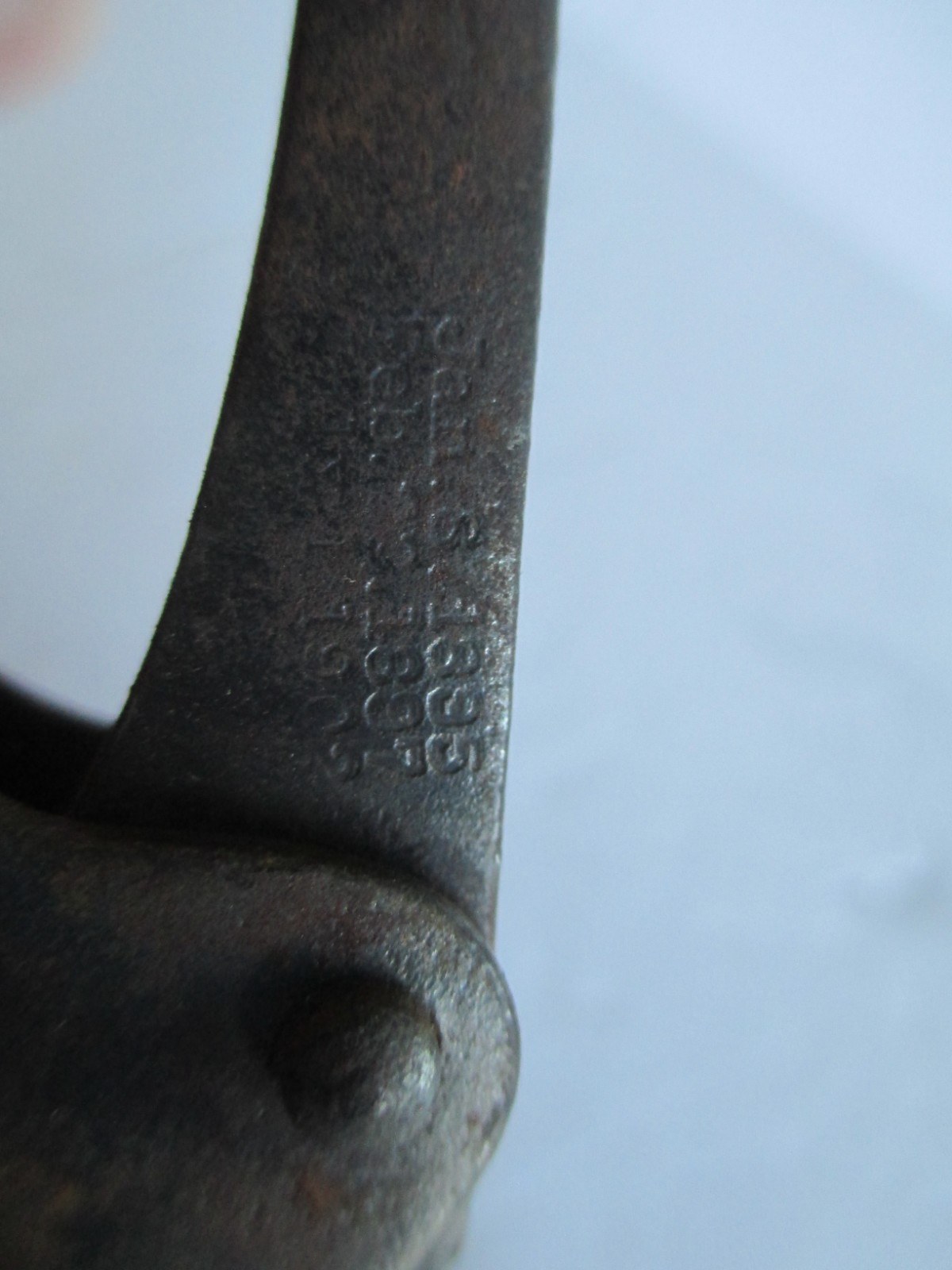 Nice Vintage Antique Charles Morrill USA NO. 95 Saw Set Pliers 02B7