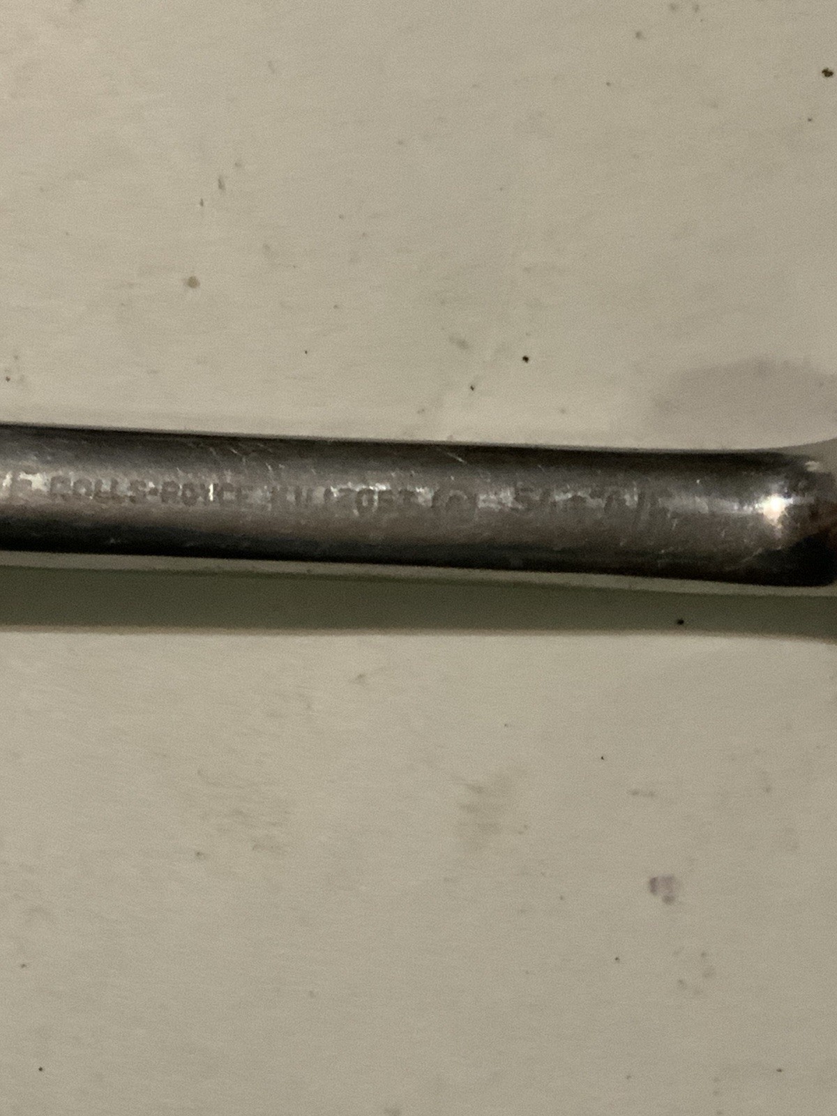 Vintage ROLLS ROYCE Box End Wrench 1/4 X 5/16