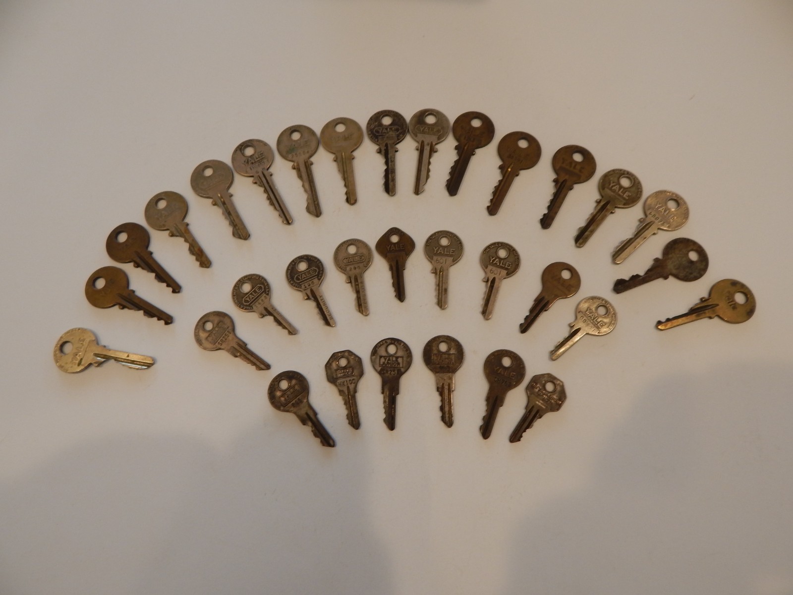 Collection of 32 Vintage Yale and Yale Junior Keys