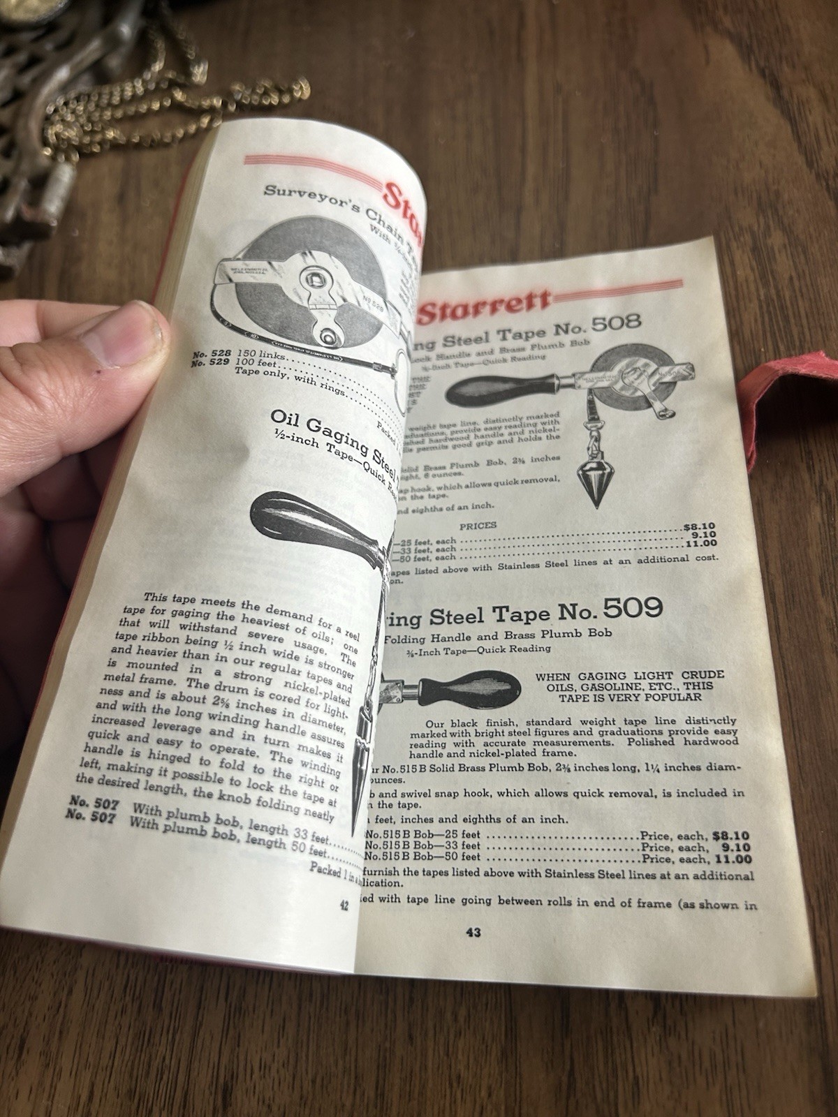 1938 Starrett Mechanical Tools Saws Booklet Catalog #26 -Borneman & Sons Elkhart