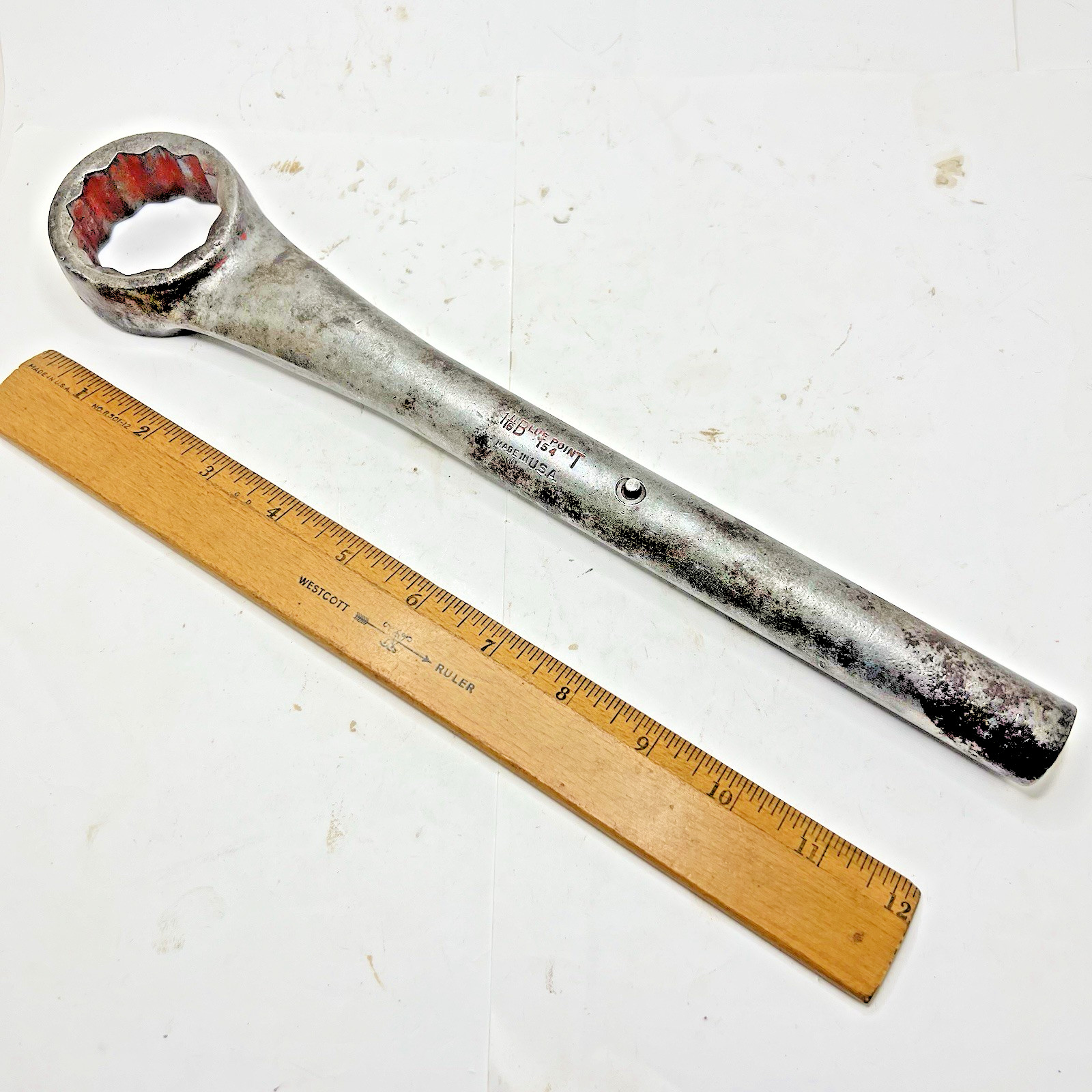 Vintage Blue Point #154 Heavy Duty 1-11/16″ Tubular Slugger Strike Wrench (USA)