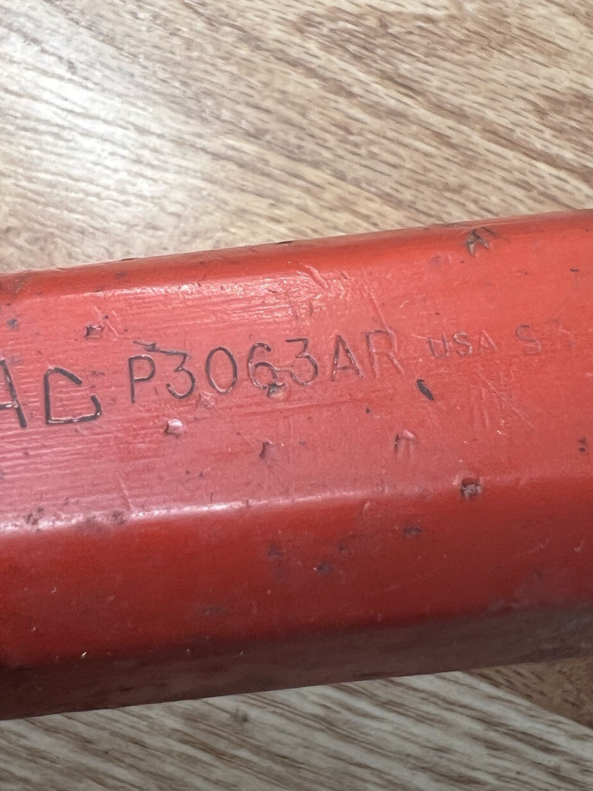 Vintage Mac Screw Driver P3063AR Red Handle Philips Head 10”