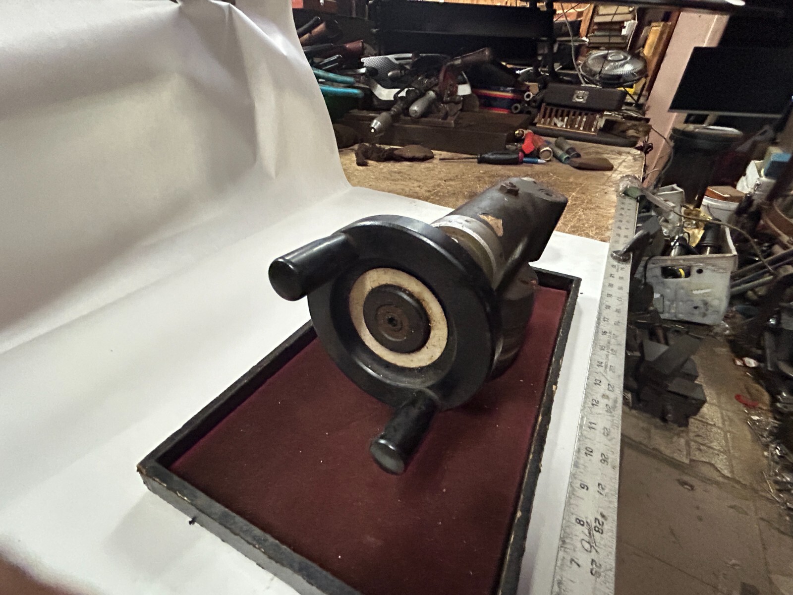 MACHINIST OfCe TOOL LATHE Machinist Tool Holding Fixture Swivel Base