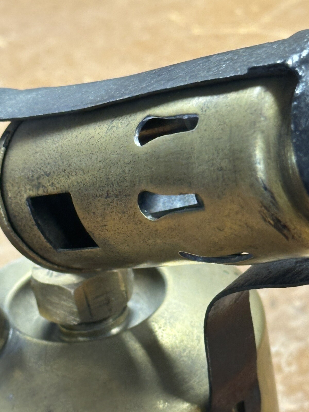 Vintage Brass Blow Torch 27x20cm