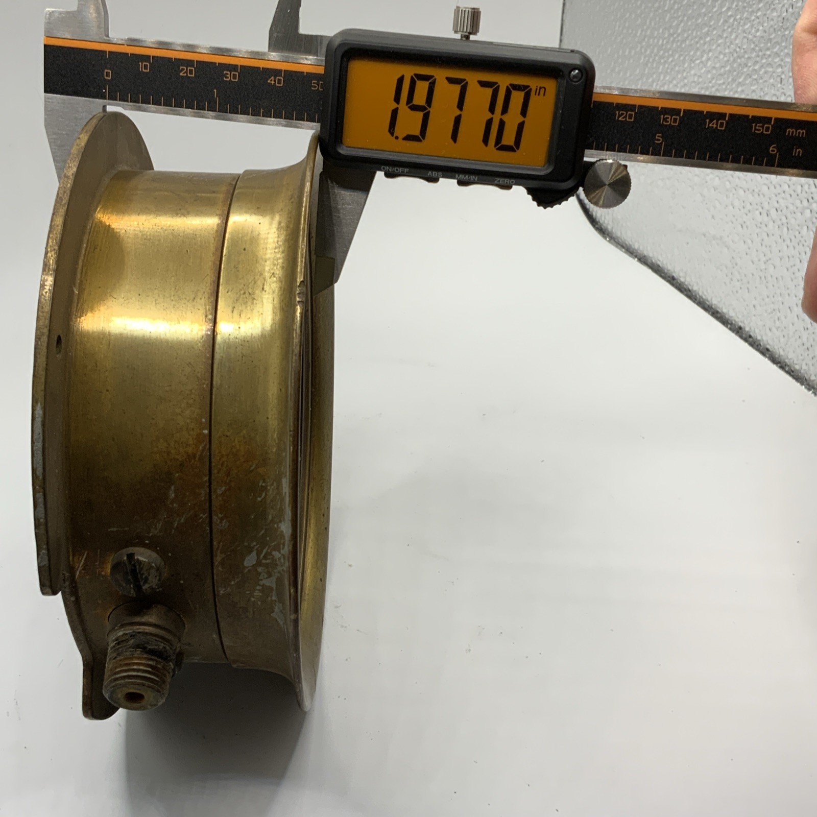 Antique Central Automatic Sprinkler Co 250 PSI U.S. Gauge Co N.Y. USA 5 3/8 1986