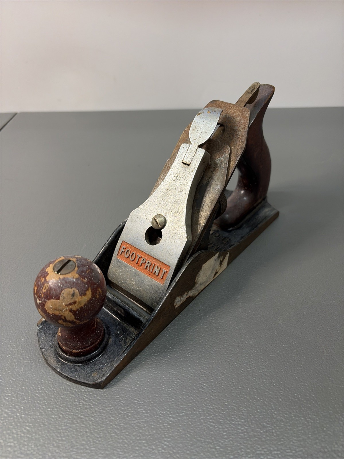 Vintage Footprint No 4 Bench Plane – Woodworking Carpentry Tool Made in England
