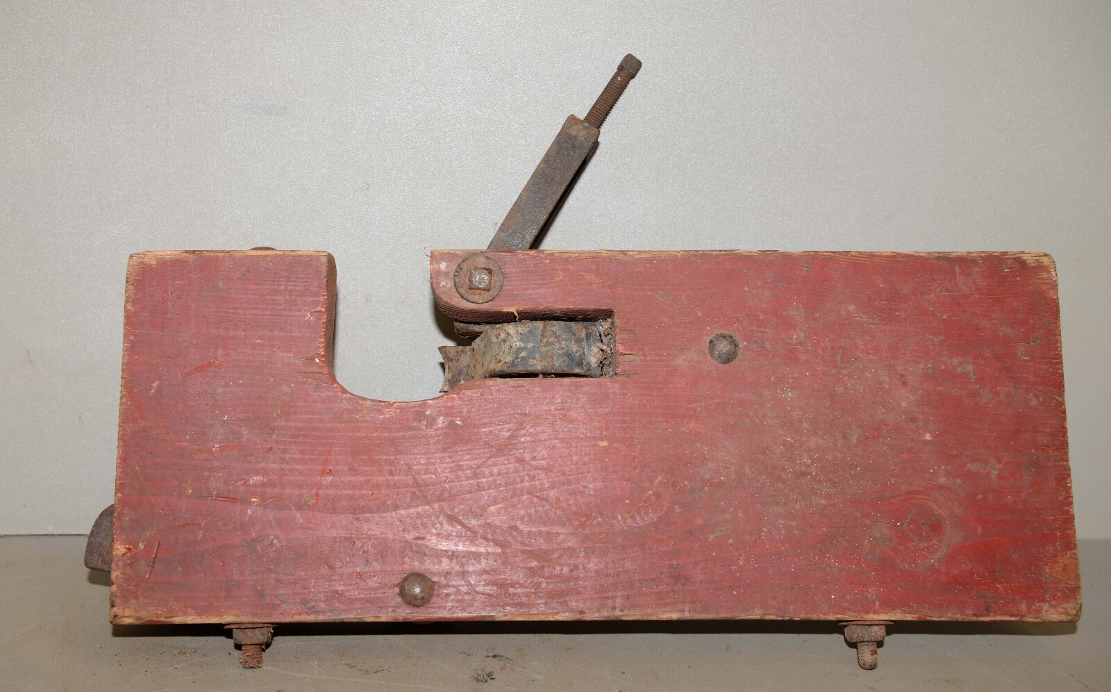 Rare 1885 patent saw mill blade swaging tooth setting tool collectible logging