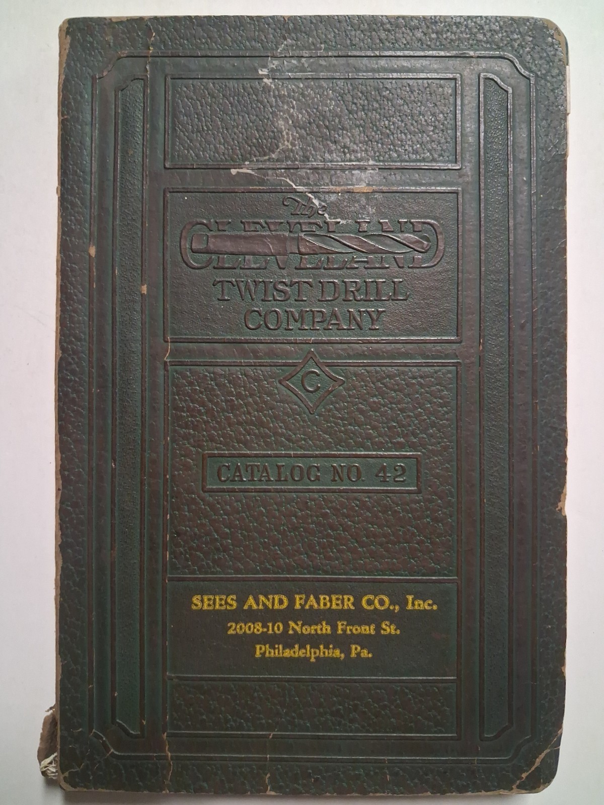 1929 THE CLEVELAND TWIST DRILL CO Catalog TOOLS Hardware SEES FABER CO