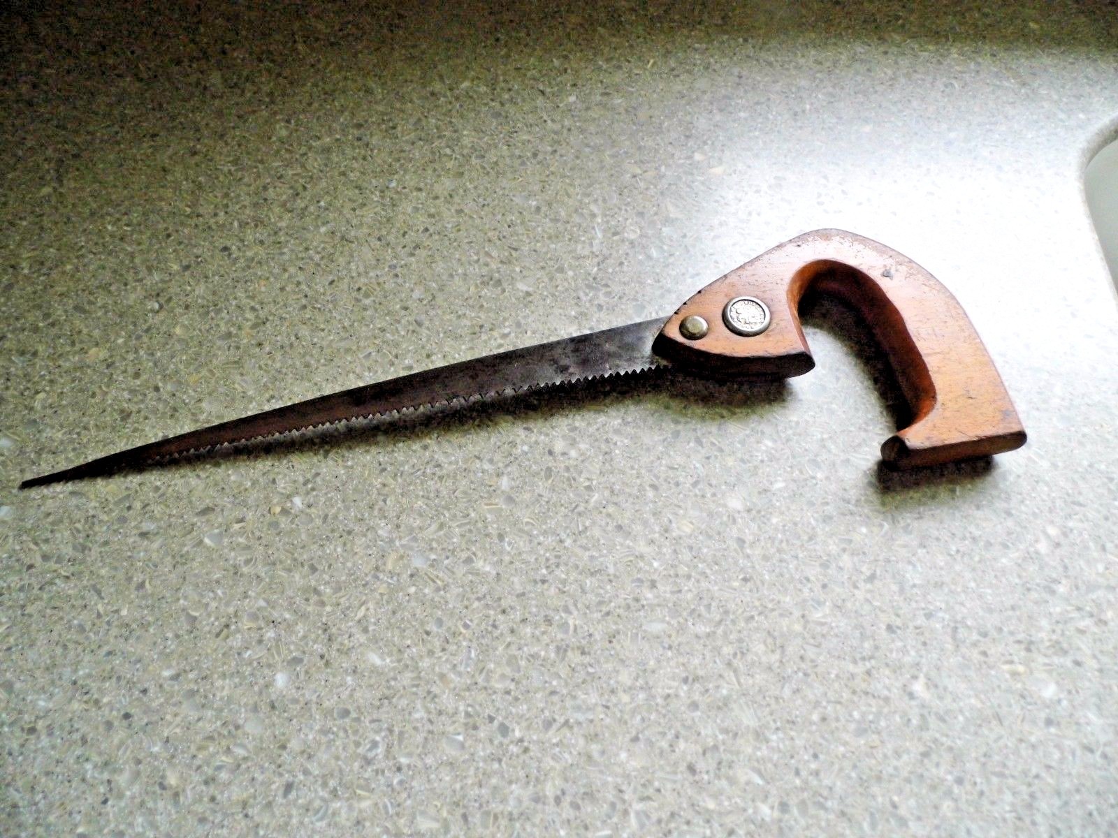 Vintage Warrented Superior Keyhole Saw